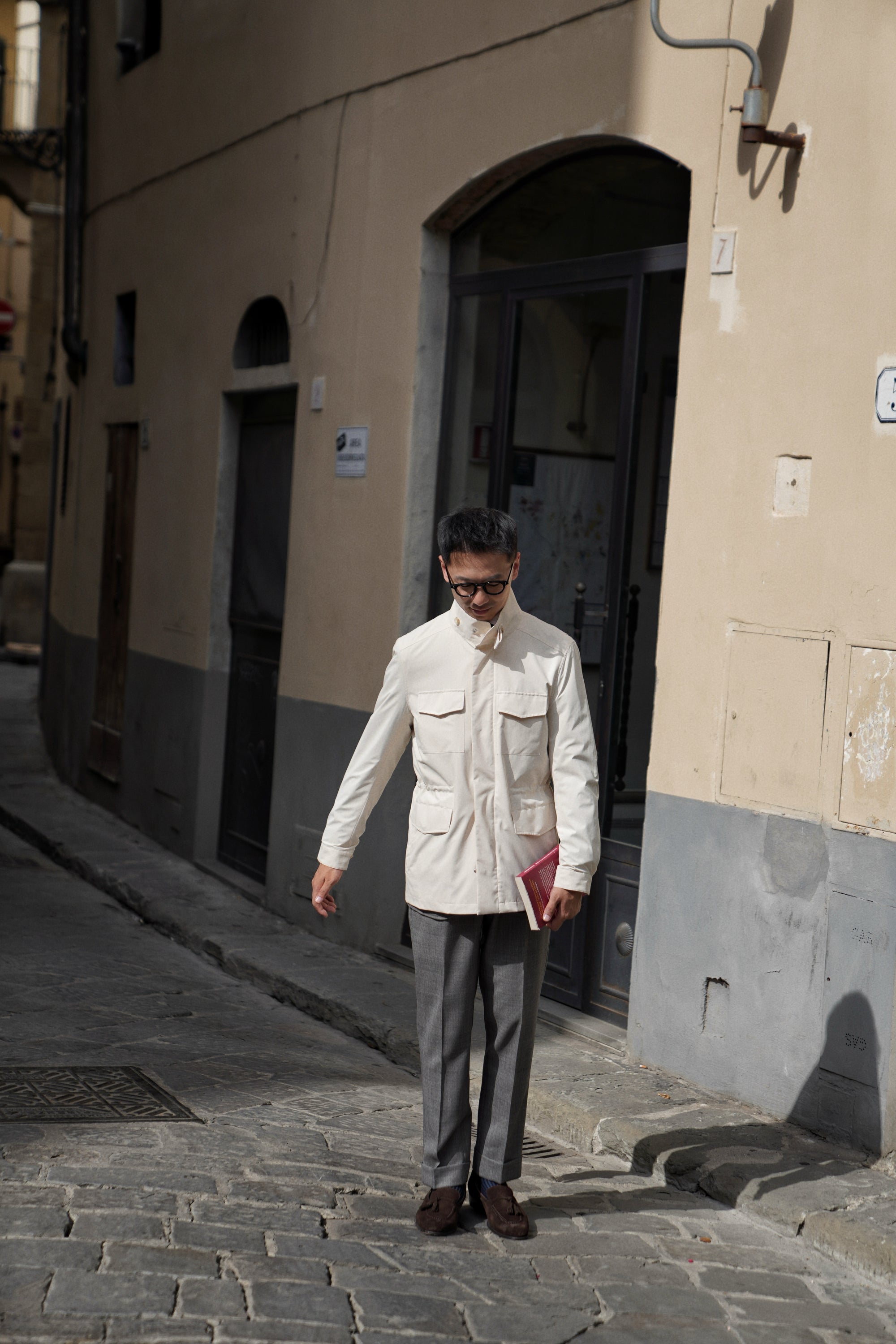 Ecru NY66 Ultralight M65 Jacket #166