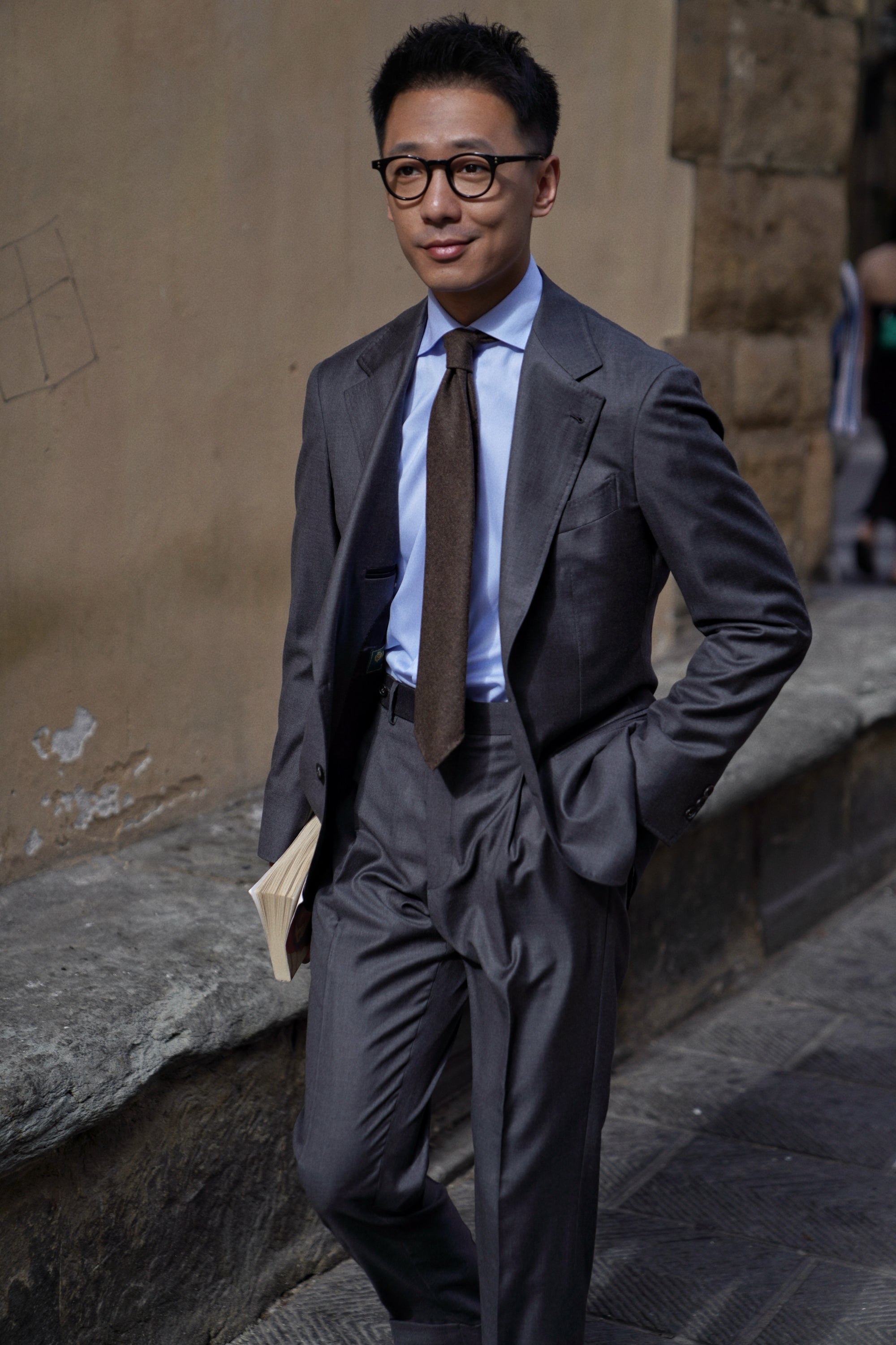 MTO Mid Grey 150s Wool Suit