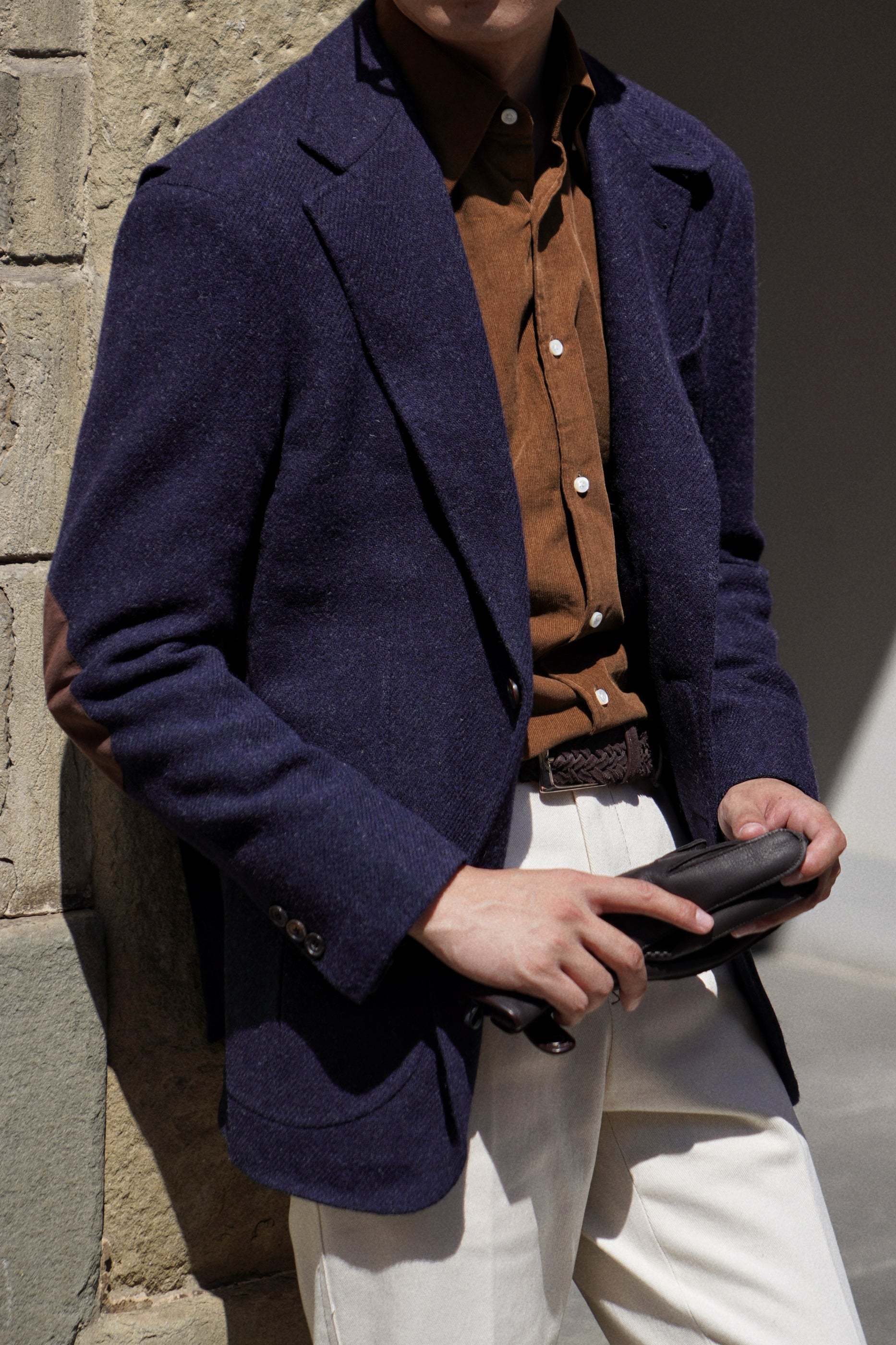 MTO Navy Tweed Jacket #486