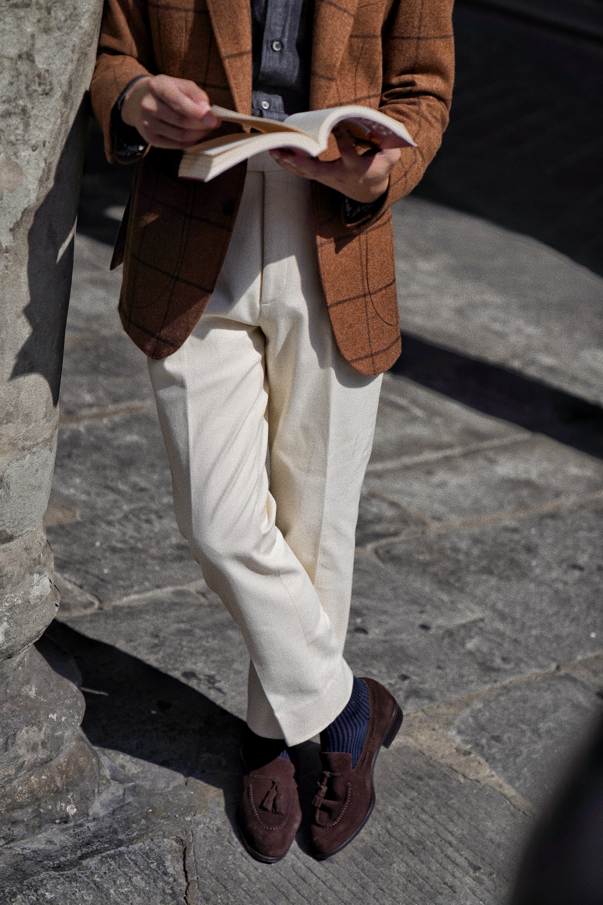 Twill Cotton Trousers #446 #448