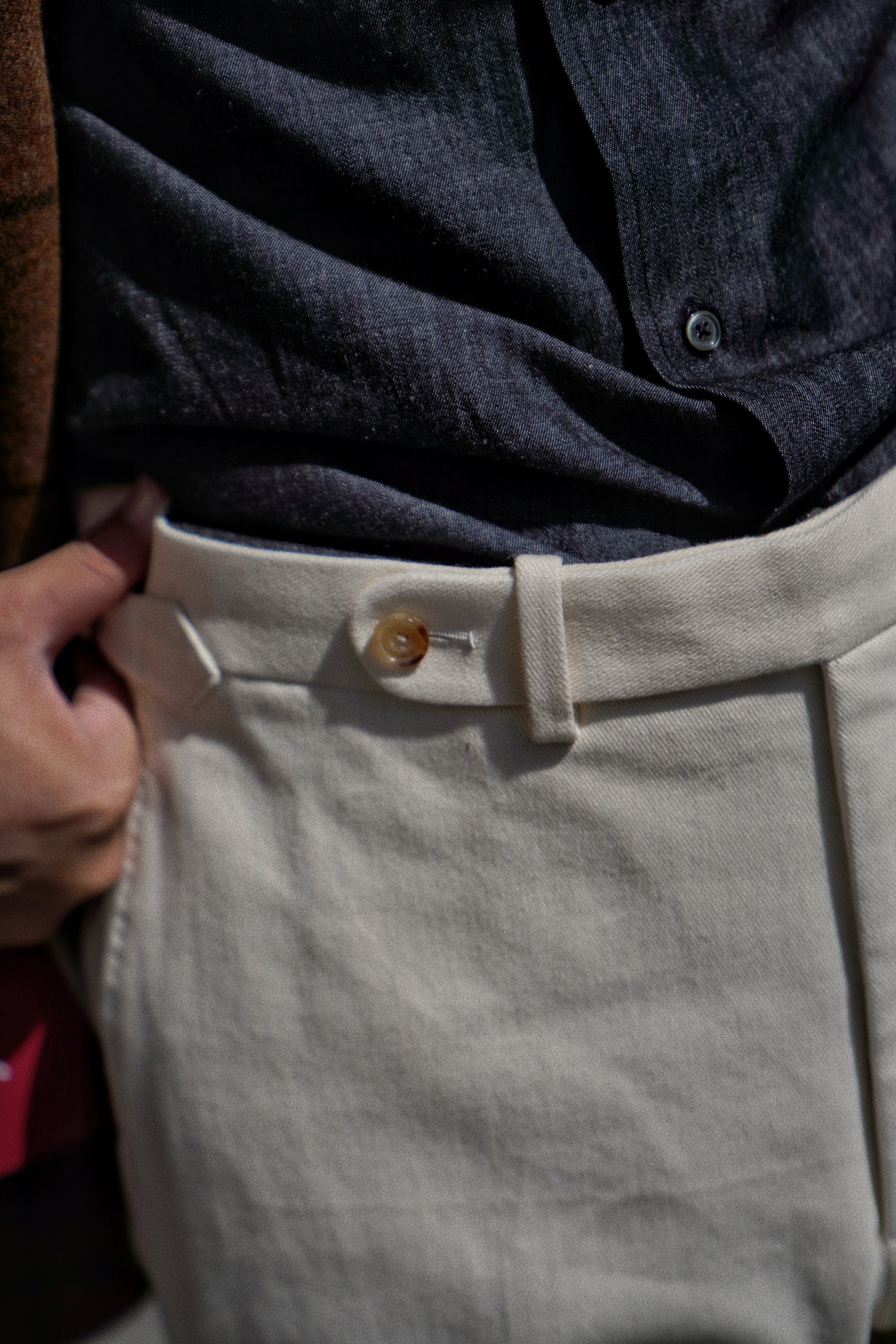Twill Cotton Trousers #446 #448
