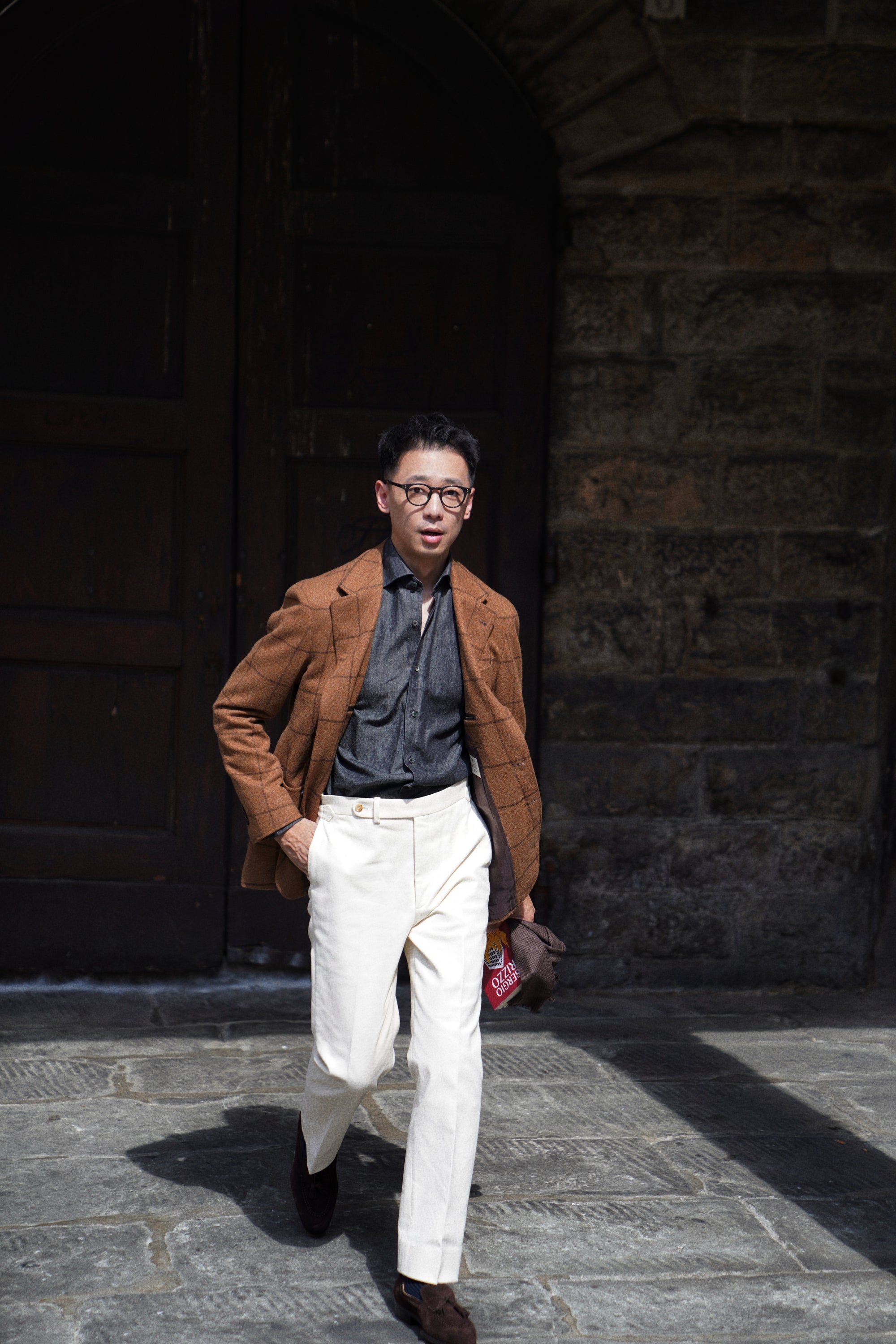 Twill Cotton Trousers #446 #448