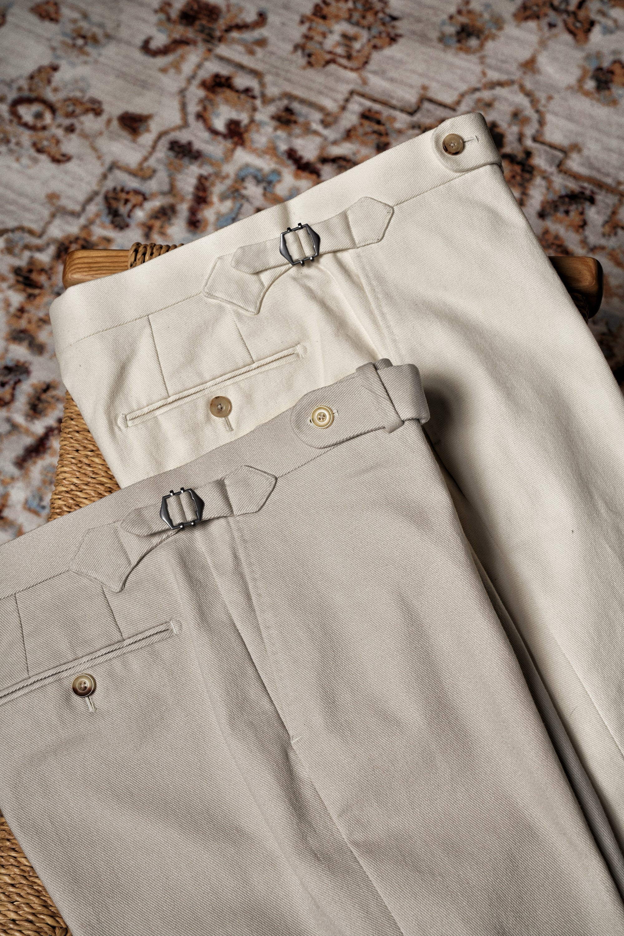 Twill Cotton Trousers #446 #448
