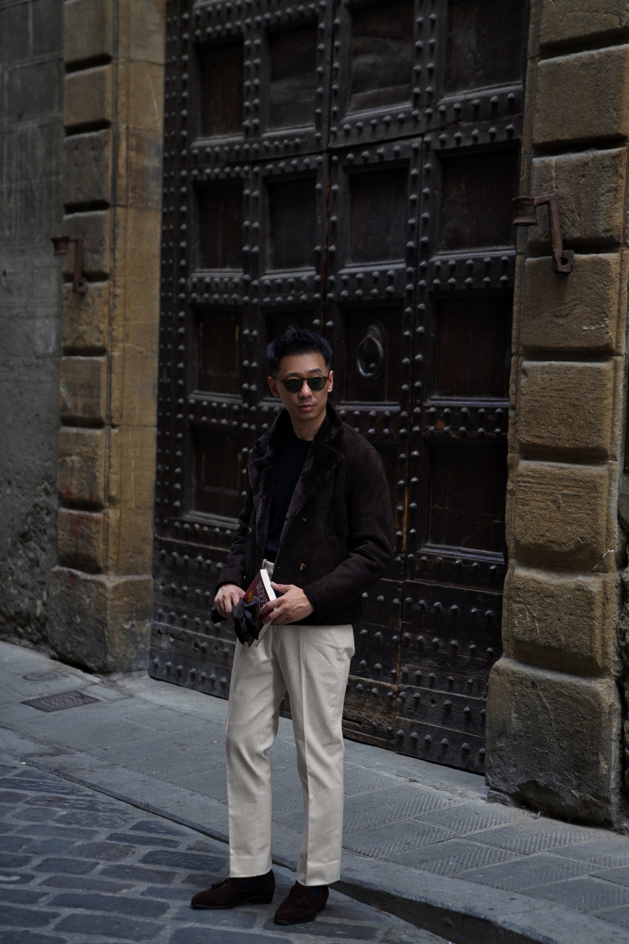 Twill Cotton Trousers #446 #448