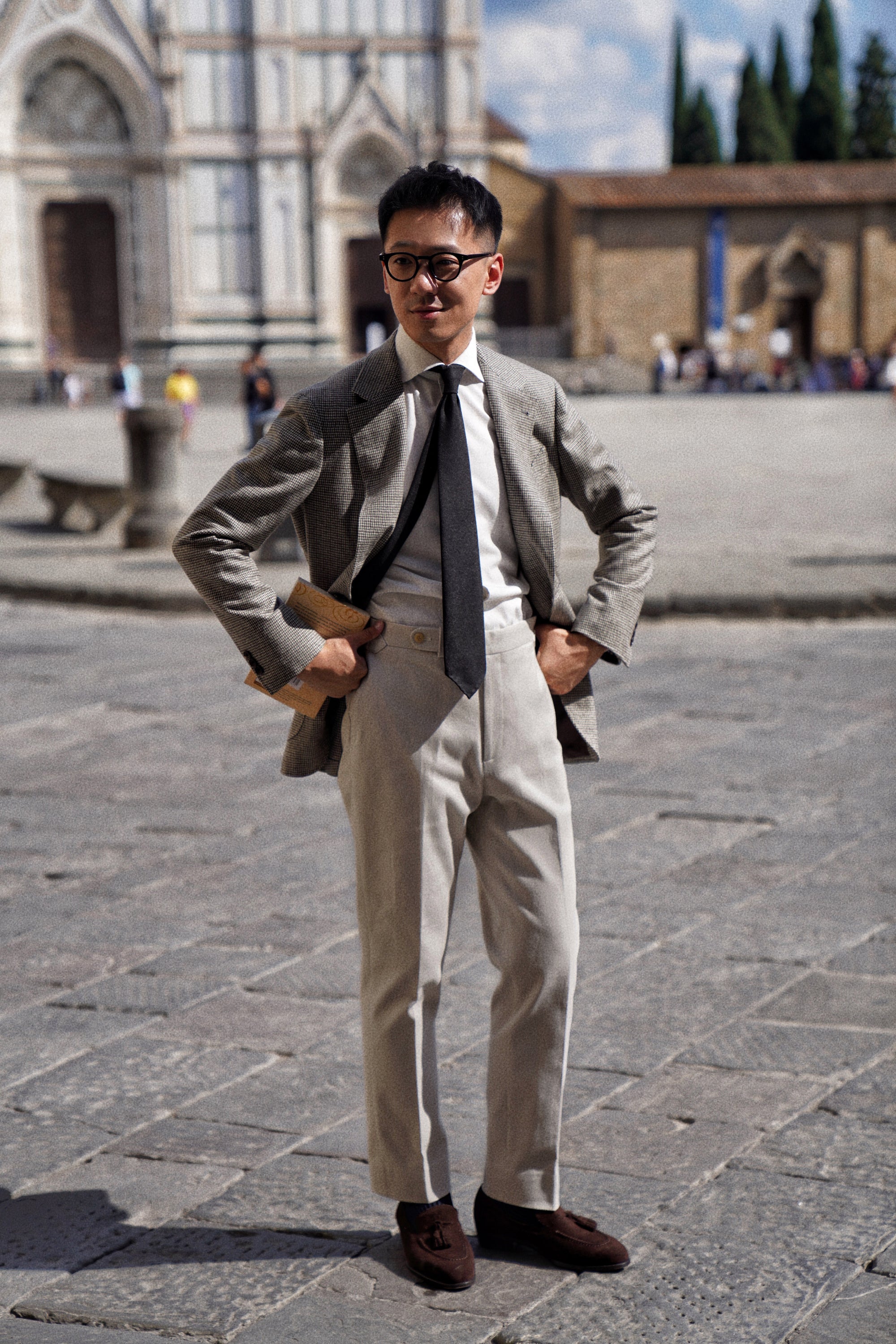 Twill Cotton Trousers #446 #448