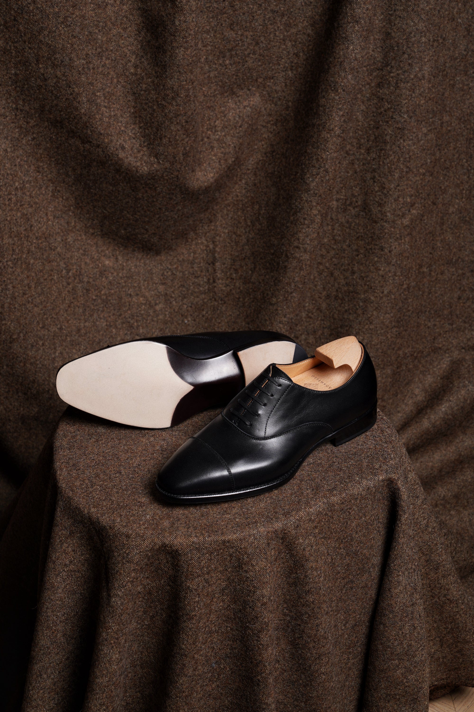 Adamello “Roma” Black Calf Oxford