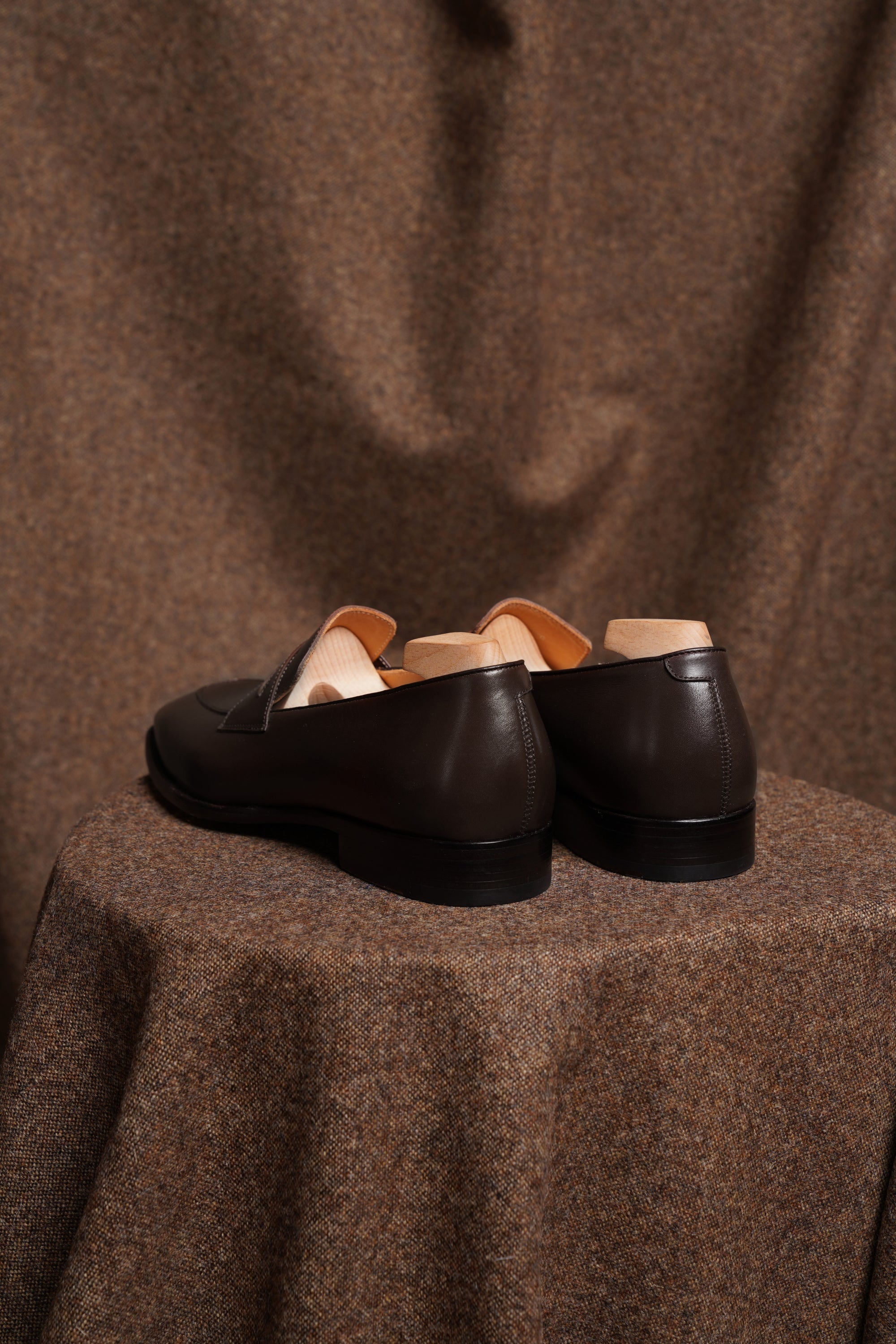 Adamello “Torino” Dark Brown Calf Penny Loafer