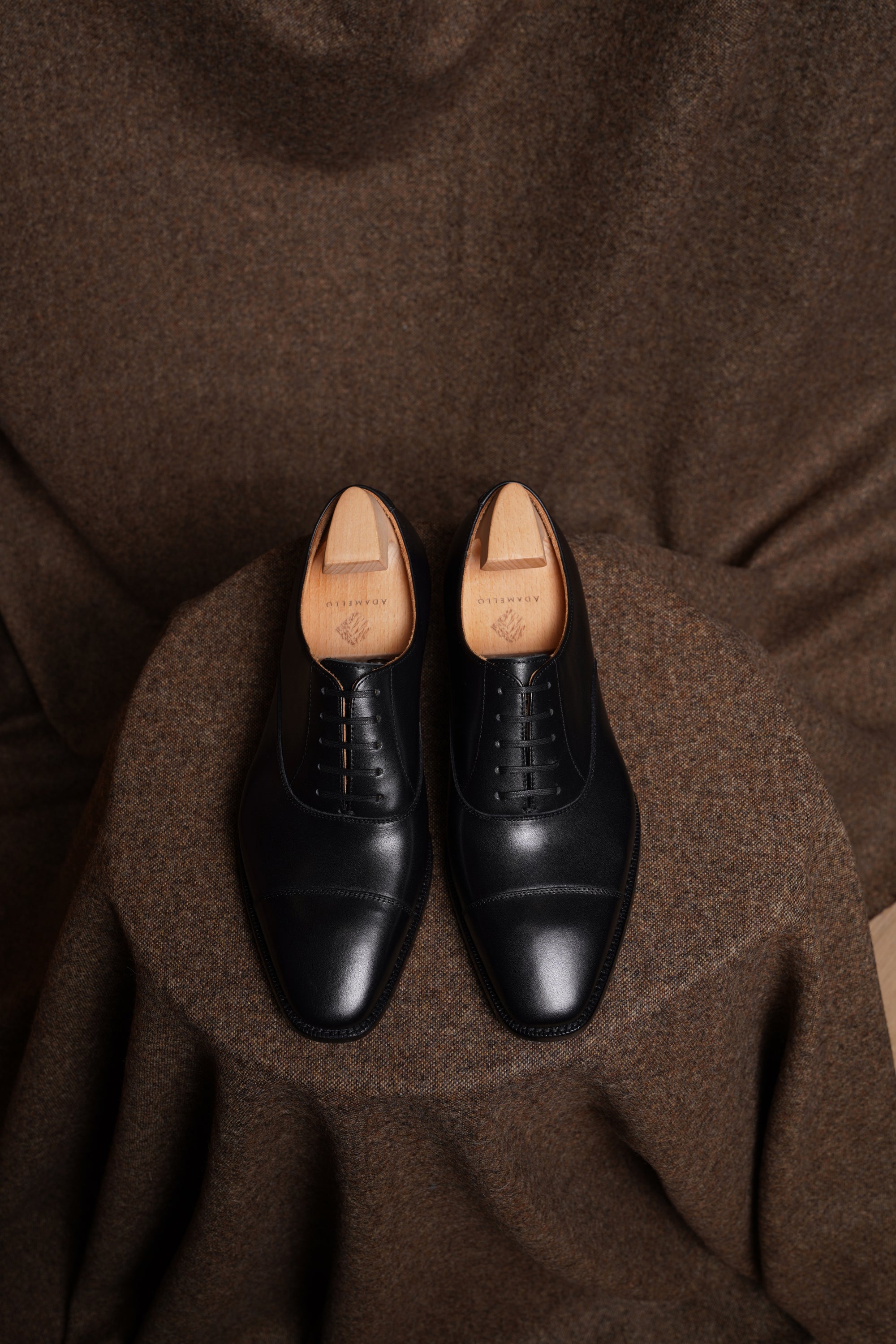 Adamello “Roma” Black Calf Oxford