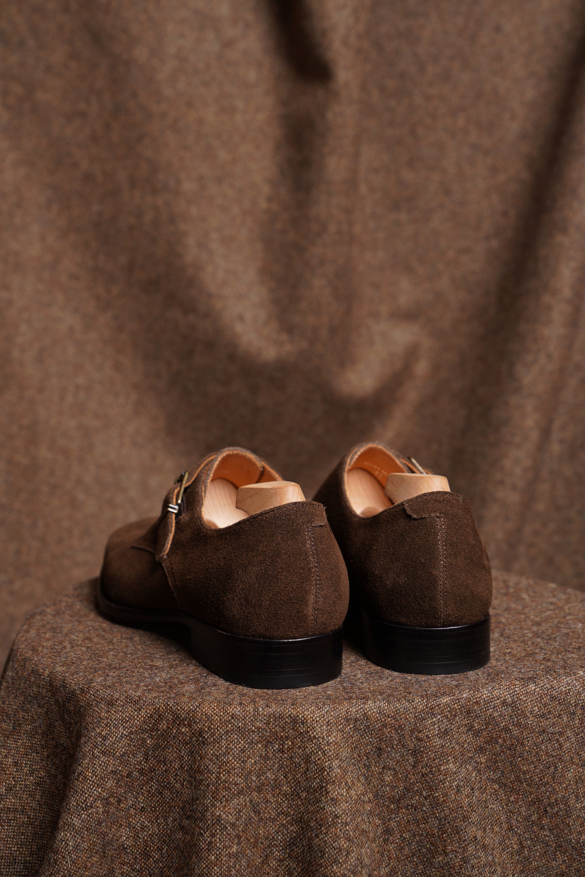 Adamello “Milano” Brown Suede Single Monk