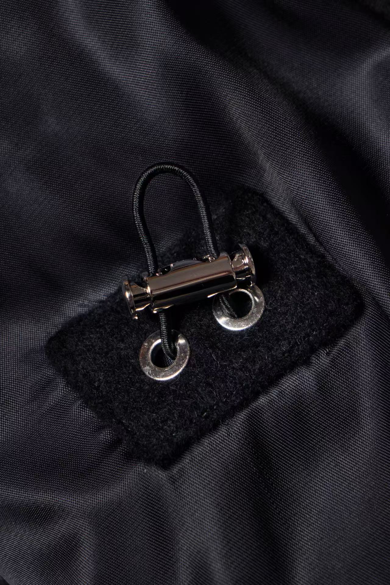 Navy Wool Cashmere Parka #268