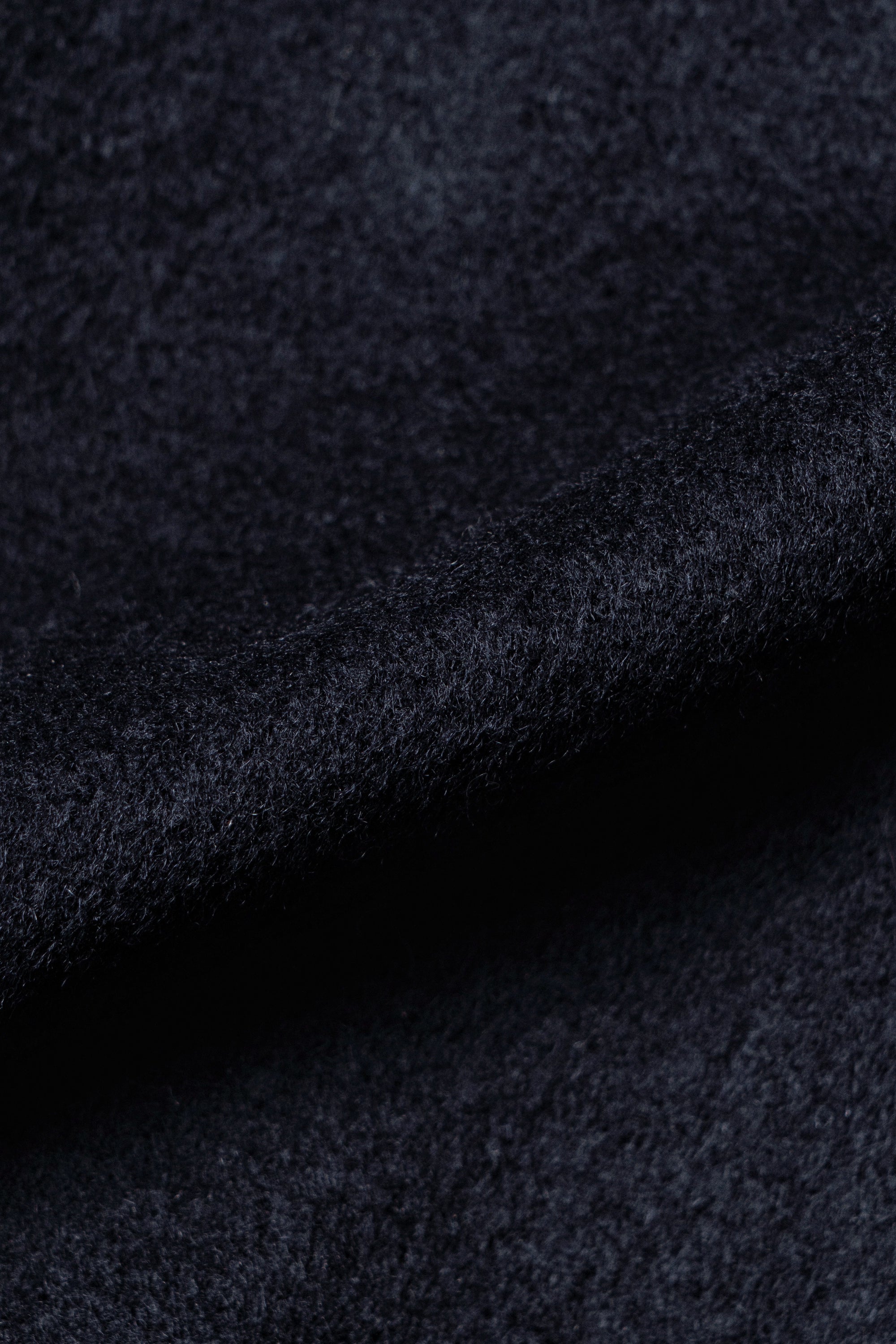 Navy Wool Cashmere Parka #268