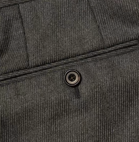 Grey/Taupe Cord Flannel Trousers #892 #893
