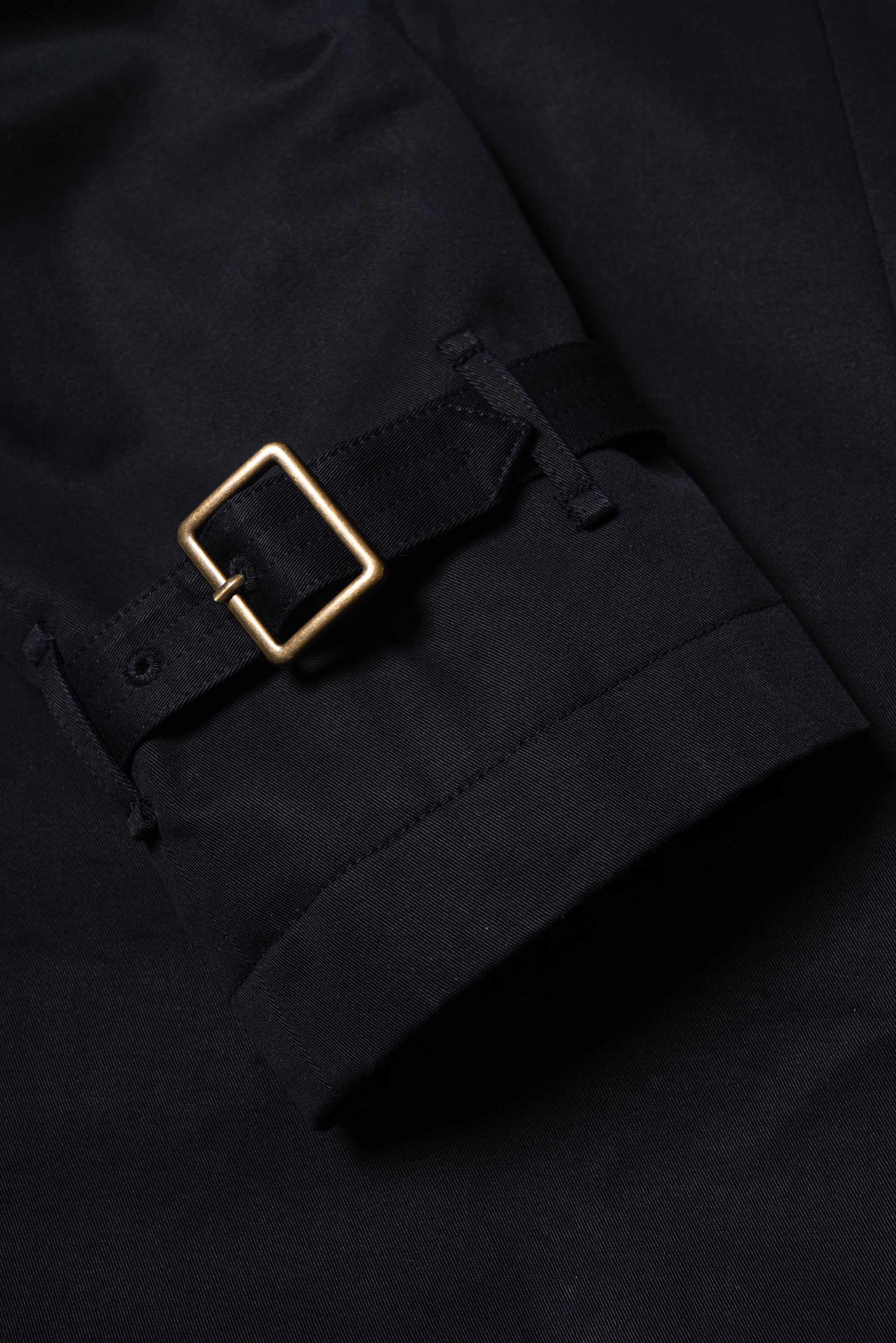 Navy Gabardine Trench Coat #158