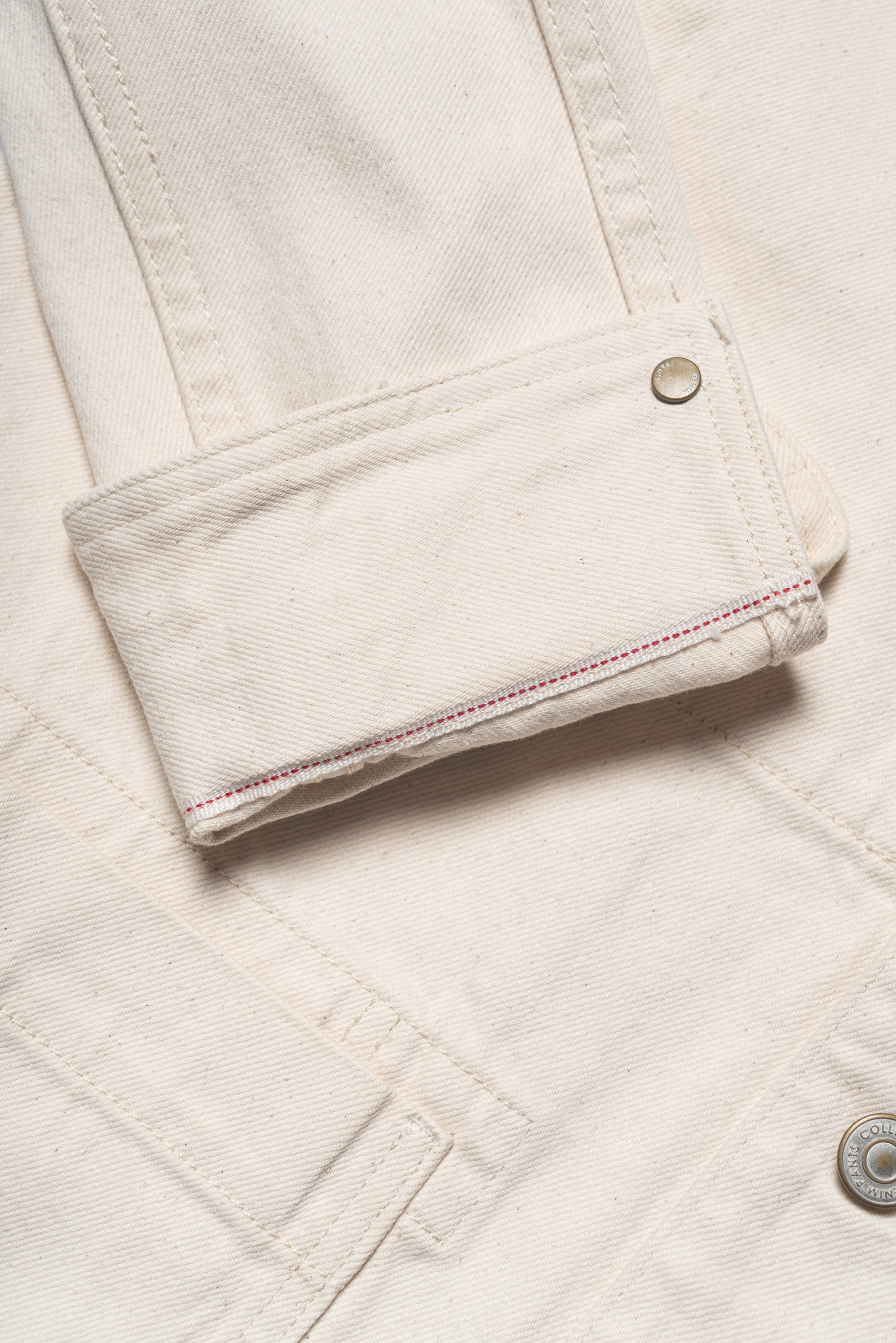 Undyed Pima Cotton Selvedge Chore Jacket #234