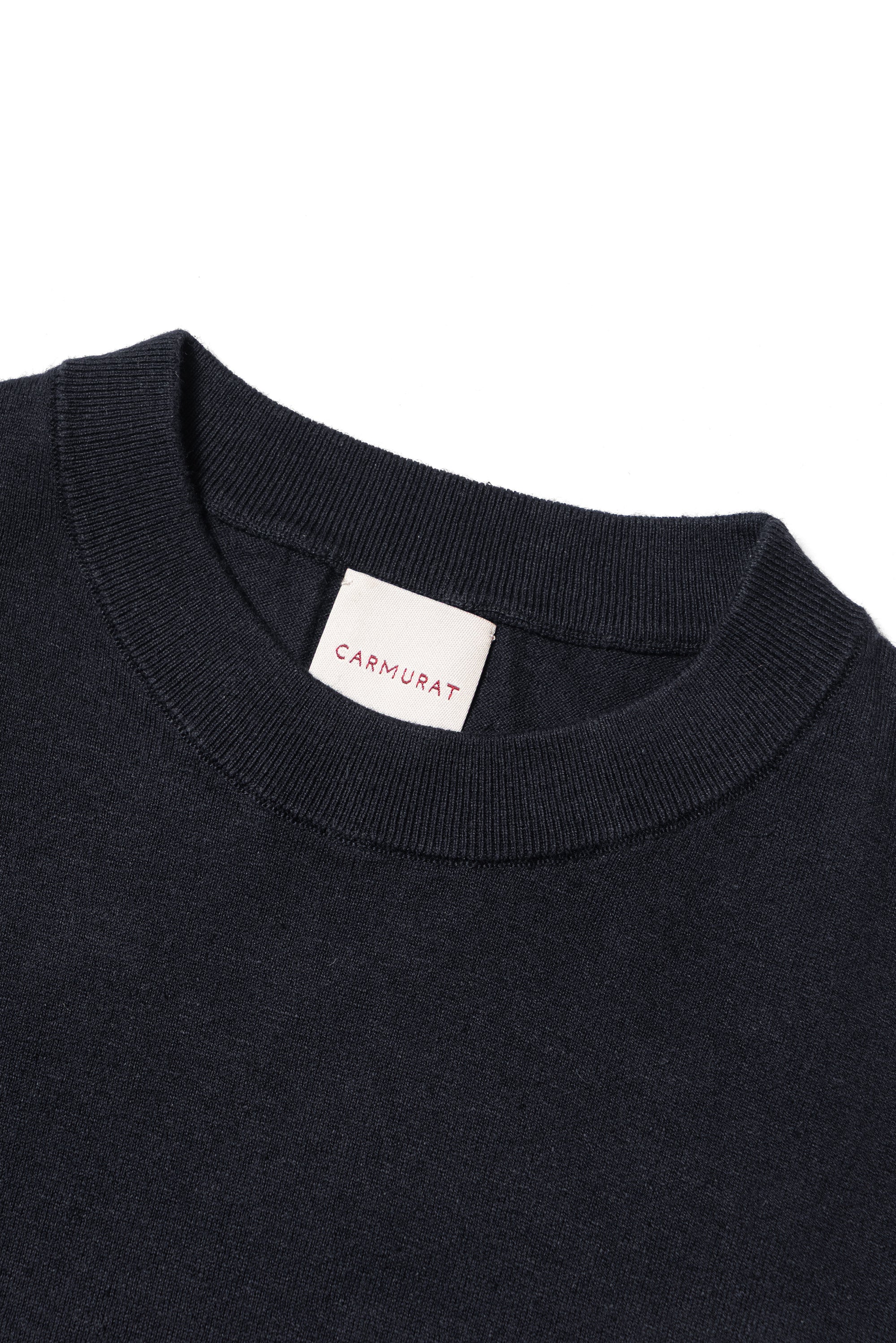 Camel / Grey / Navy Cotton Hemp Crew Neck