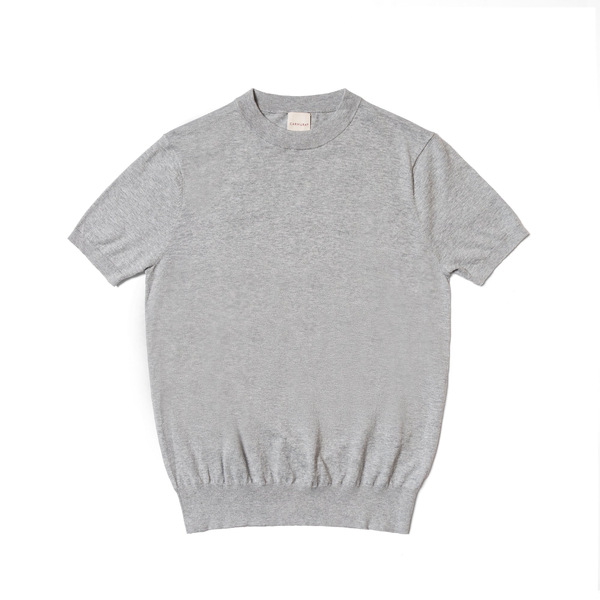 Camel / Grey / Navy Cotton Hemp Crew Neck