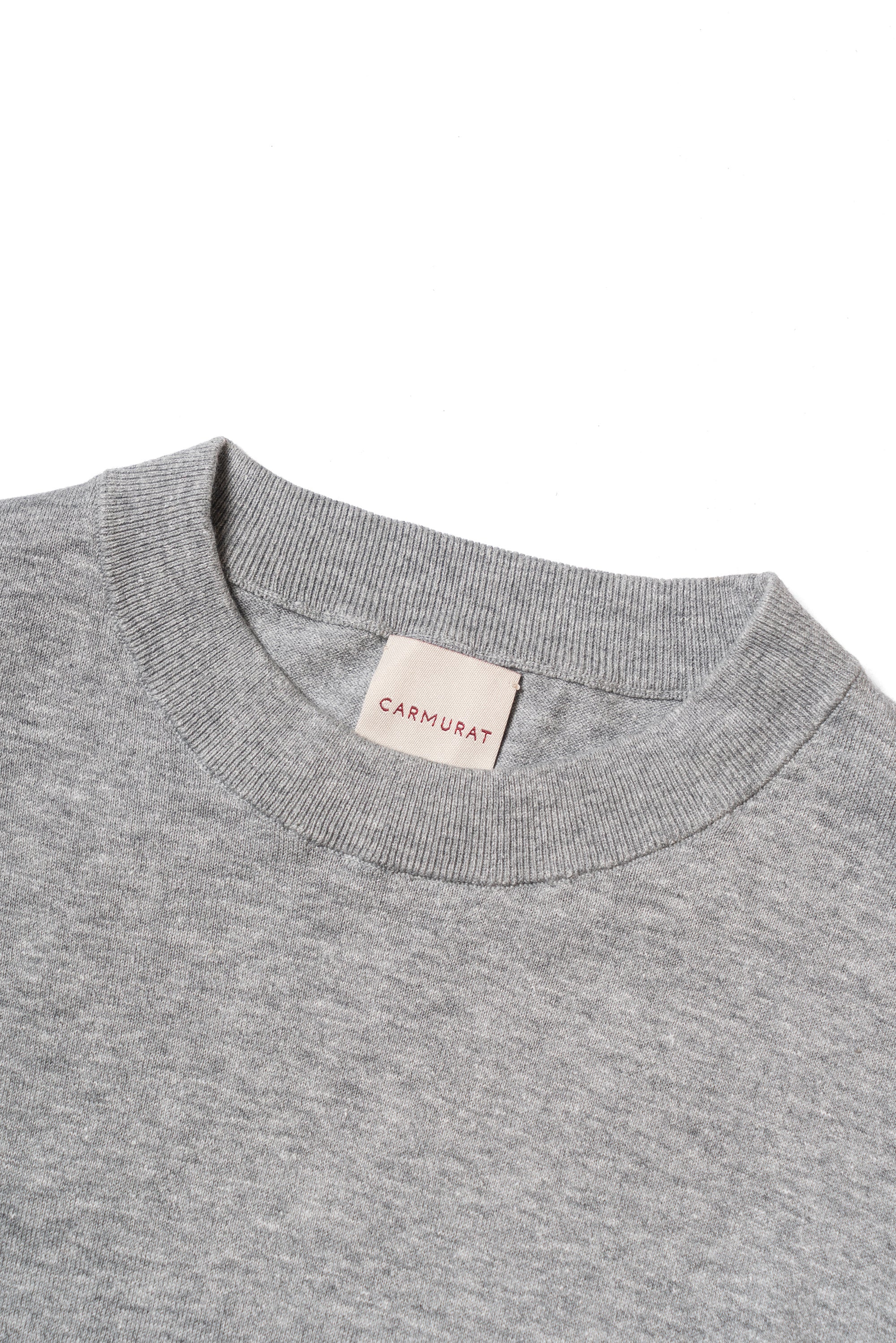 Camel / Grey / Navy Cotton Hemp Crew Neck