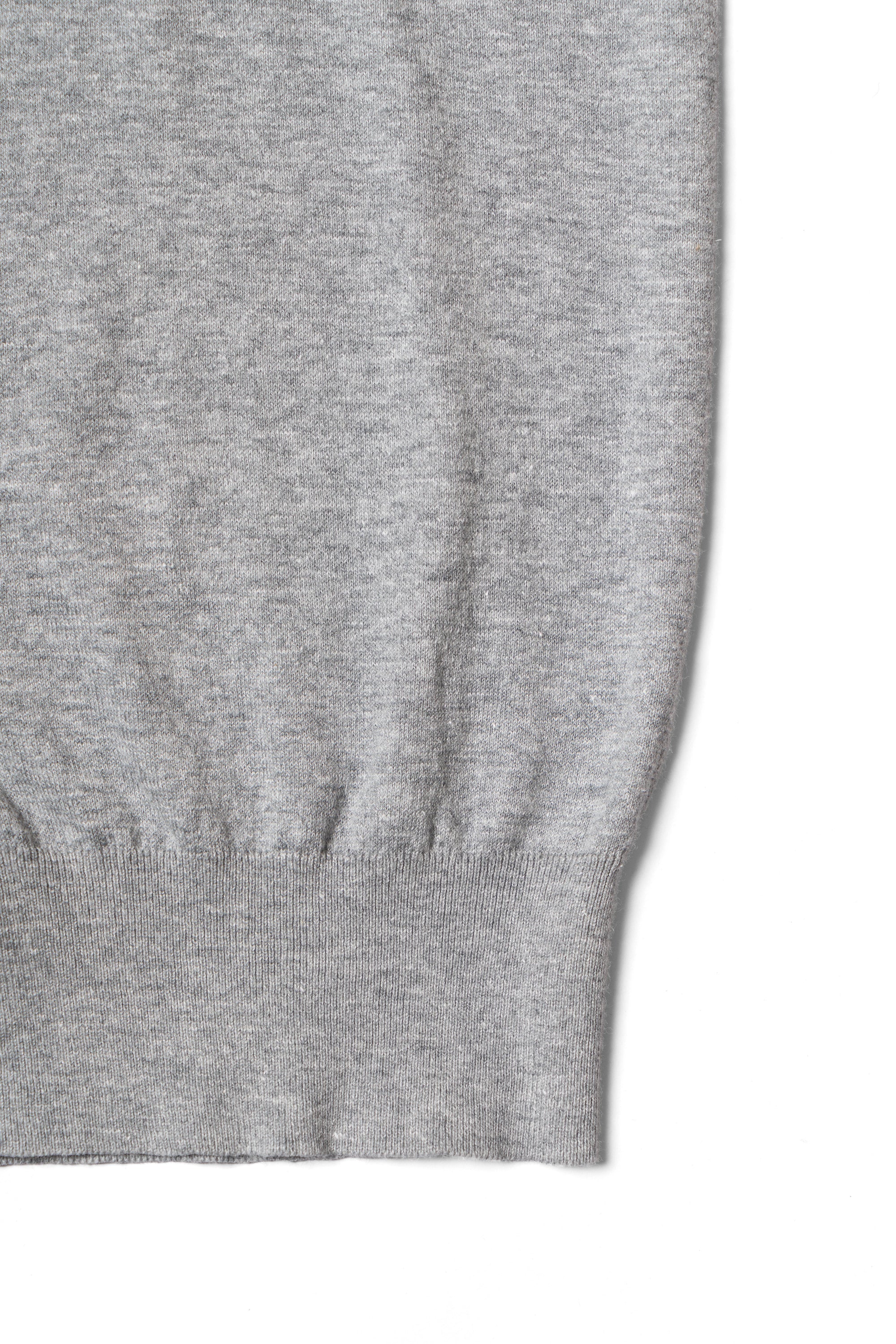 Camel / Grey / Navy Cotton Hemp Crew Neck