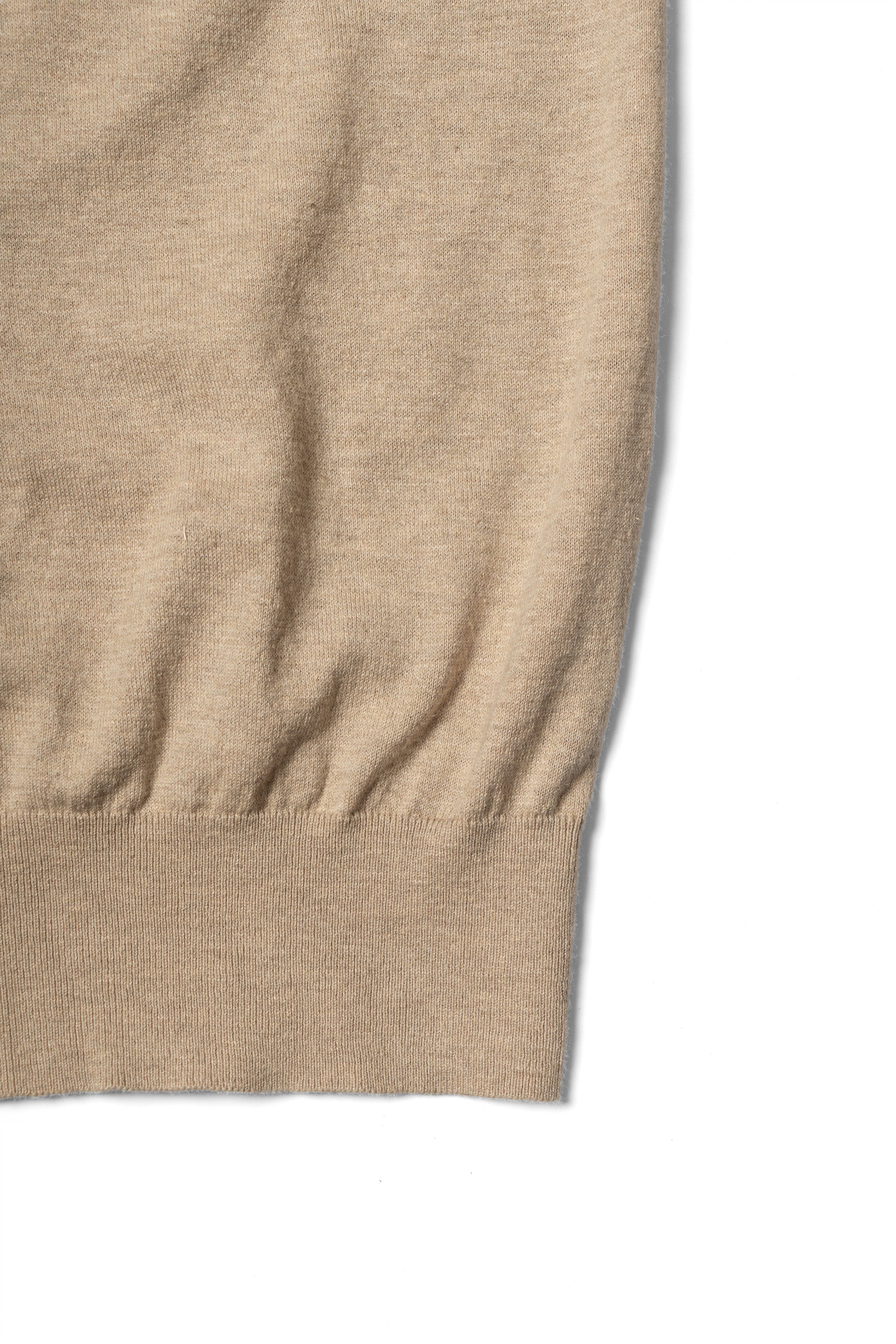 Camel / Grey / Navy Cotton Hemp Crew Neck