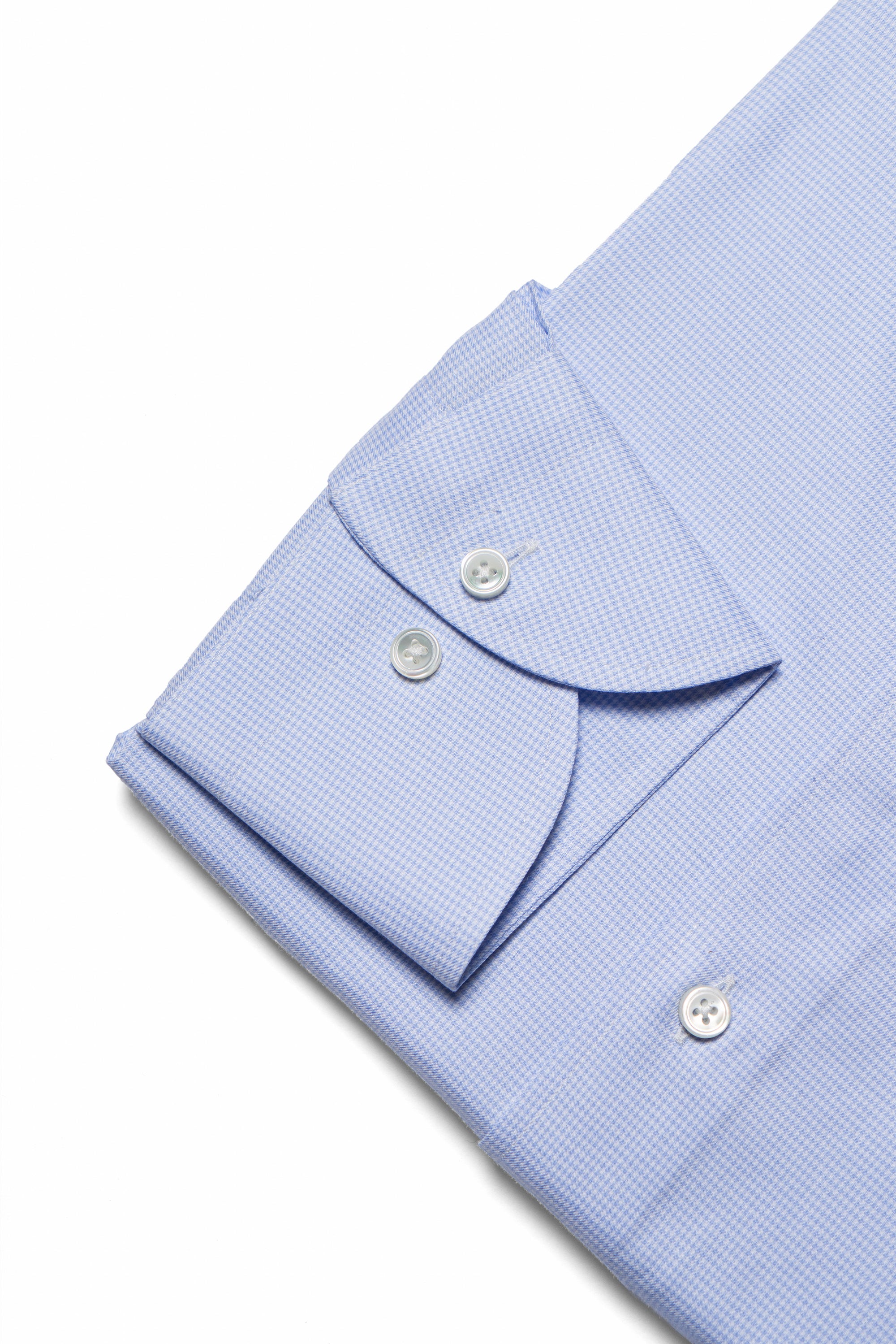 Classic Houndstooth/Stripe Cotton Shirt