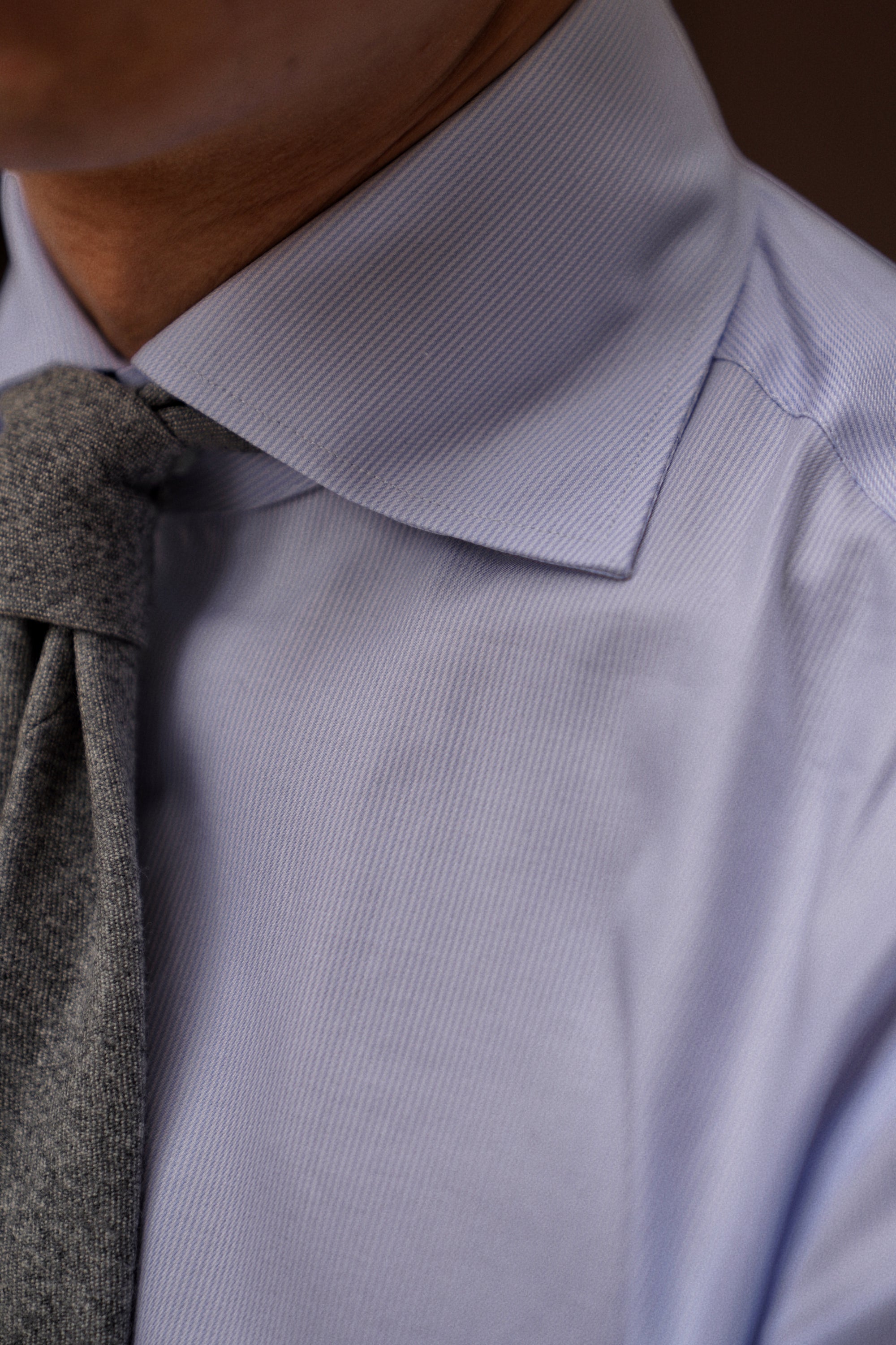 Classic Houndstooth/Stripe Cotton Shirt