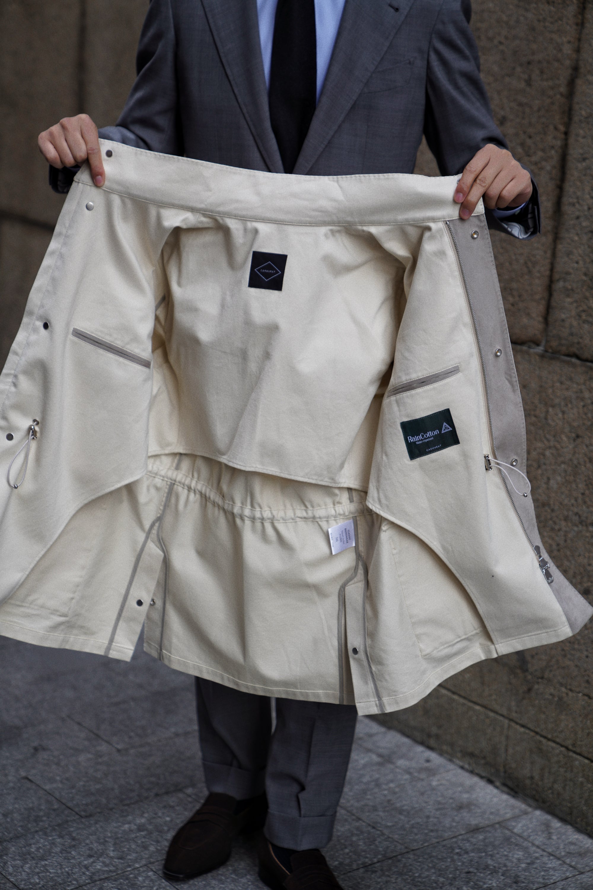 Ivory Cotton M65 Jacket #274