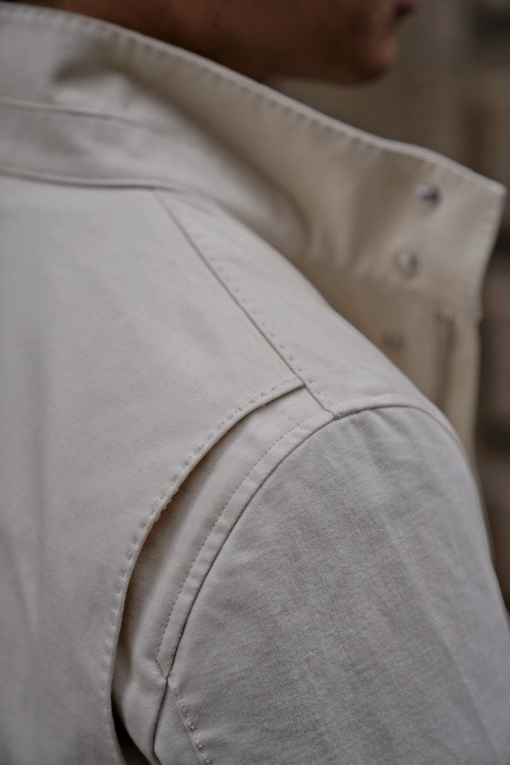 Ivory Cotton M65 Jacket #274