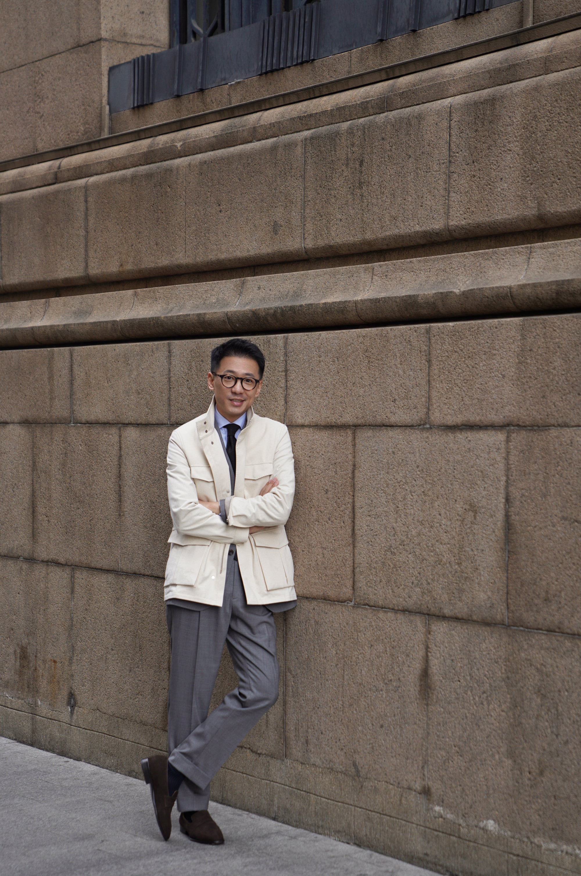 Ivory Cotton M65 Jacket #274