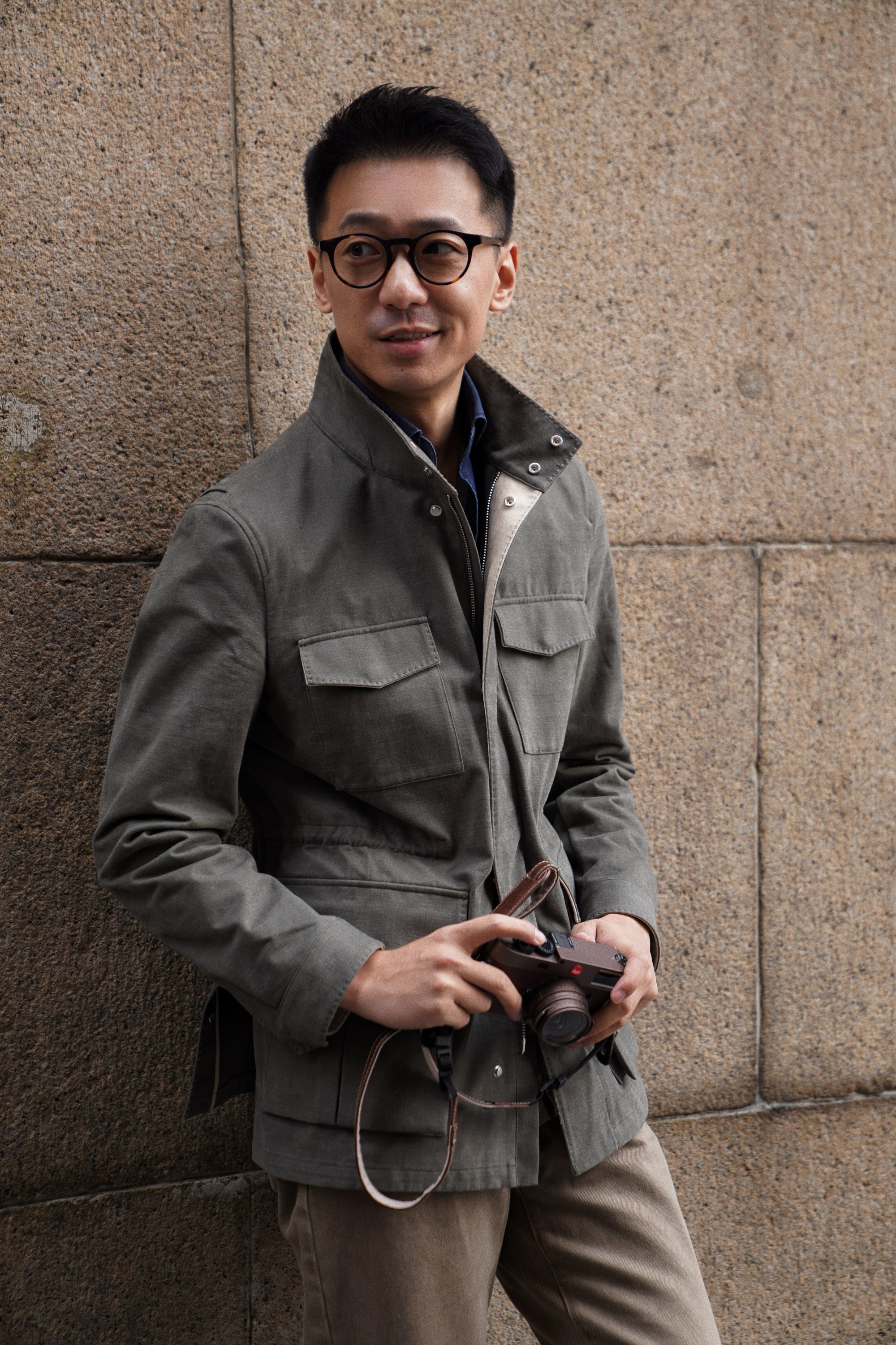 Moss Cotton M65 Jacket #250