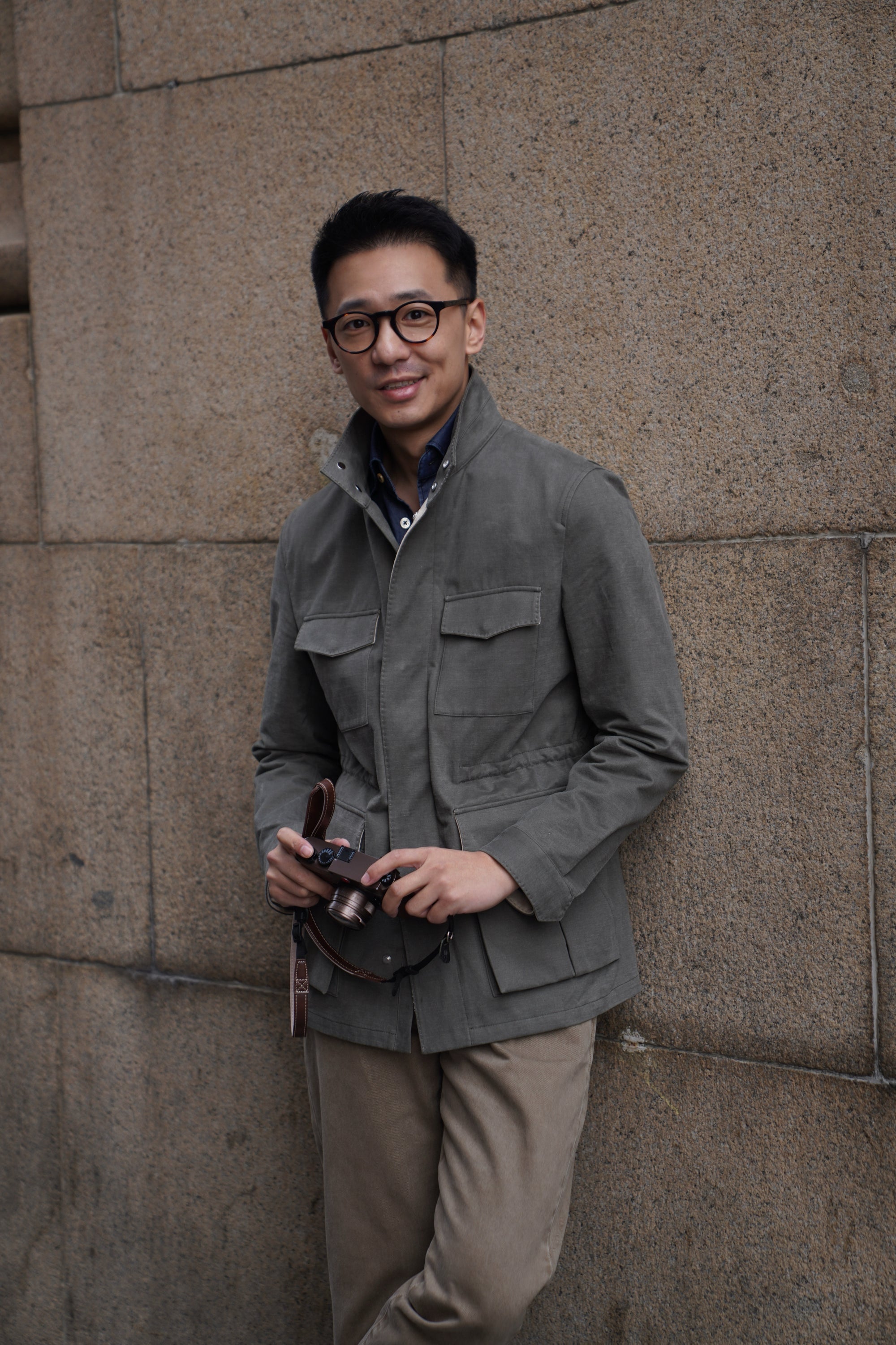 Moss Cotton M65 Jacket #250