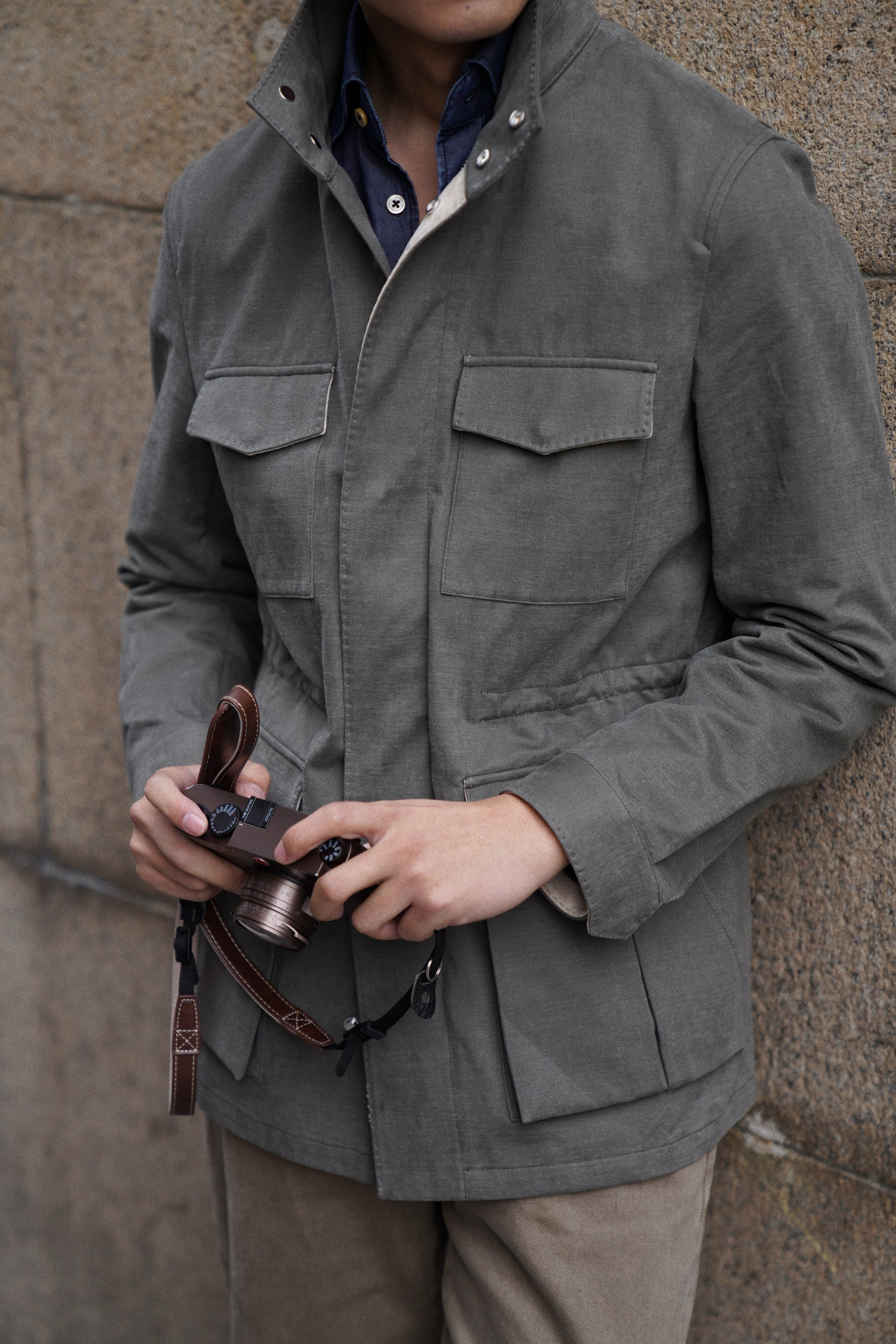 Moss Cotton M65 Jacket #250