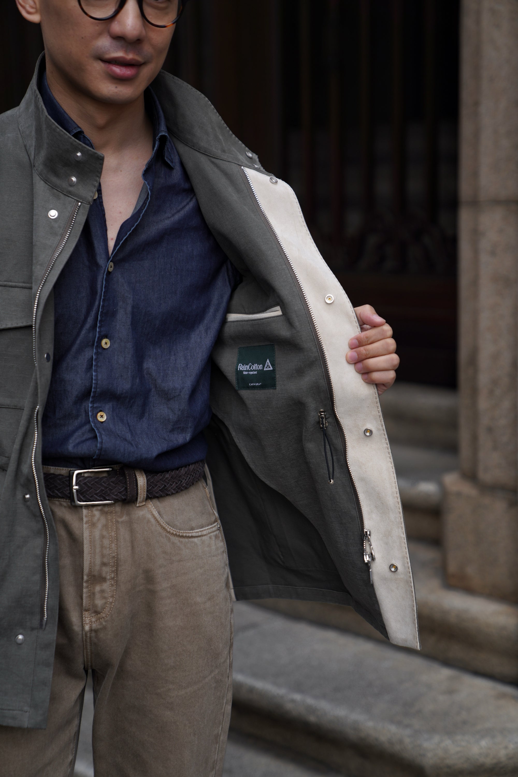 Moss Cotton M65 Jacket #250