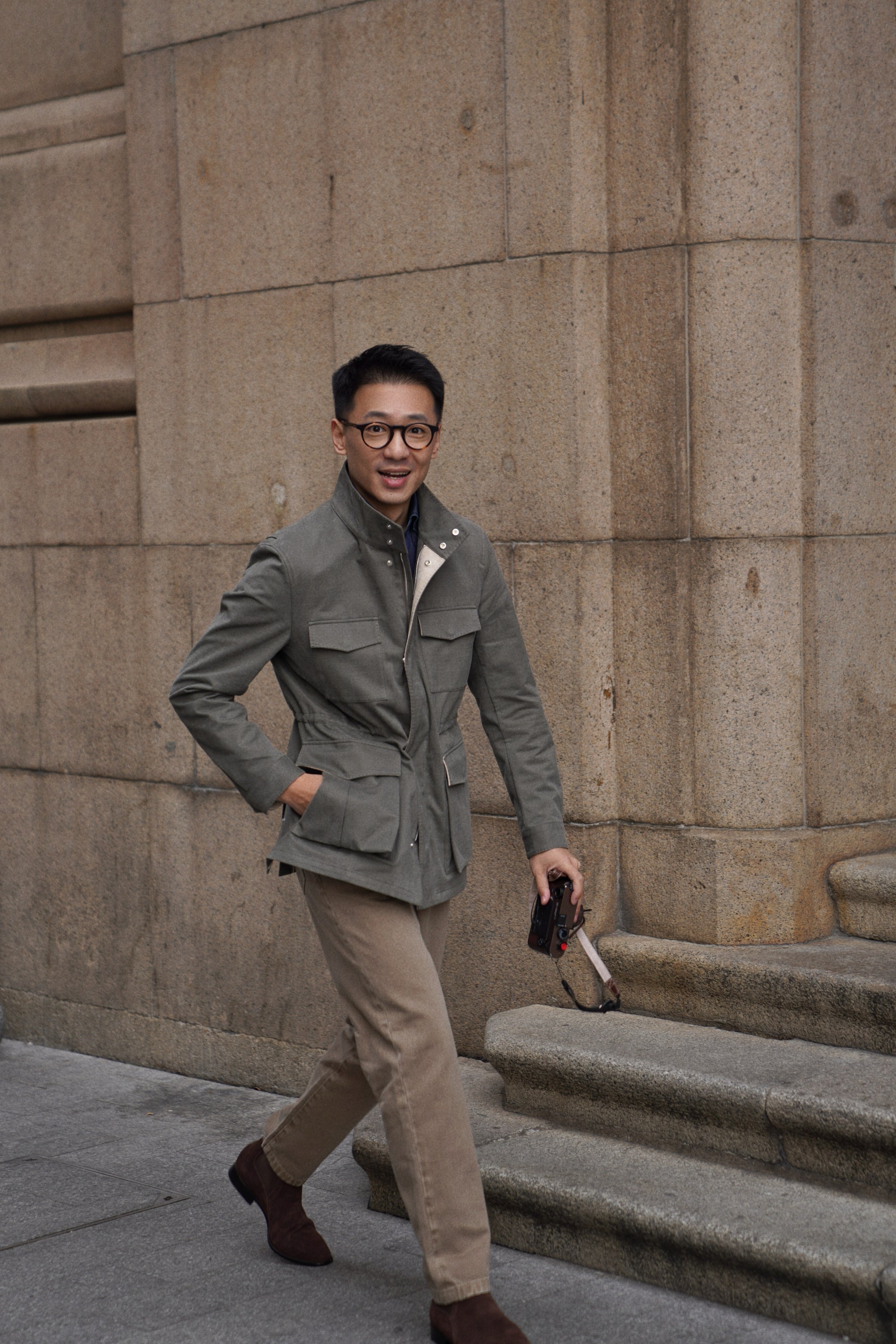 Moss Cotton M65 Jacket #250