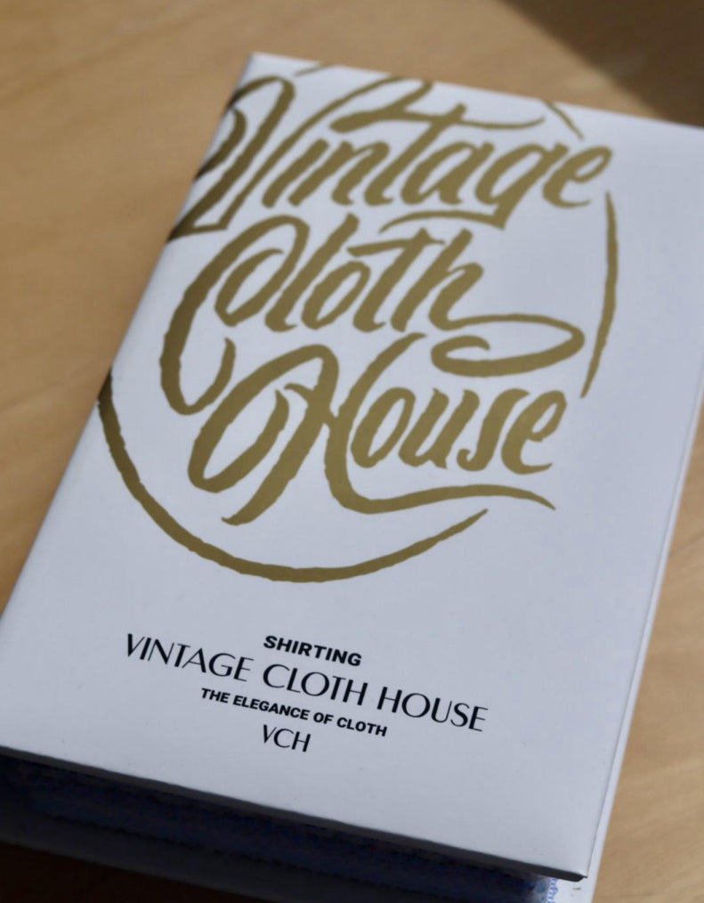 Classic Houndstooth/Stripe Cotton Shirt