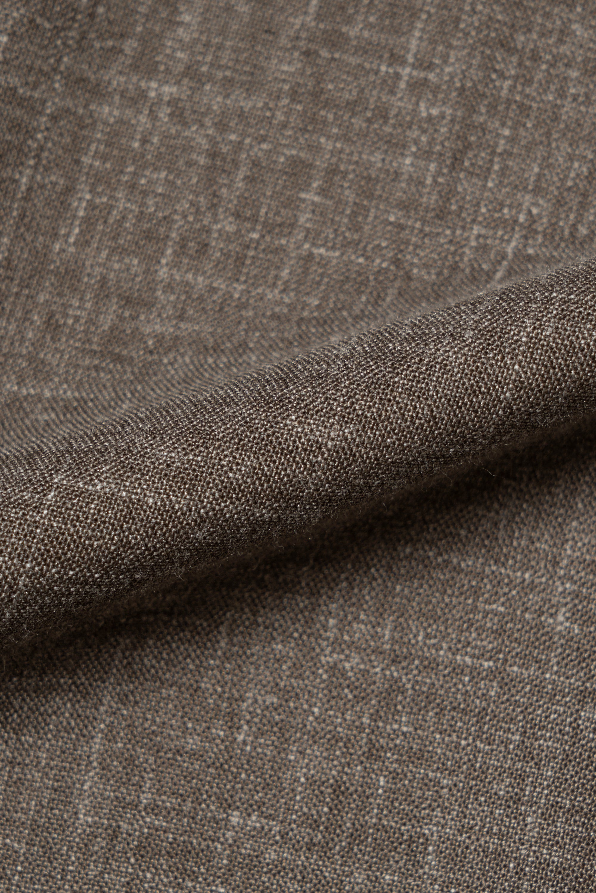 MTO Mocha Silk Linen Wool Jacket