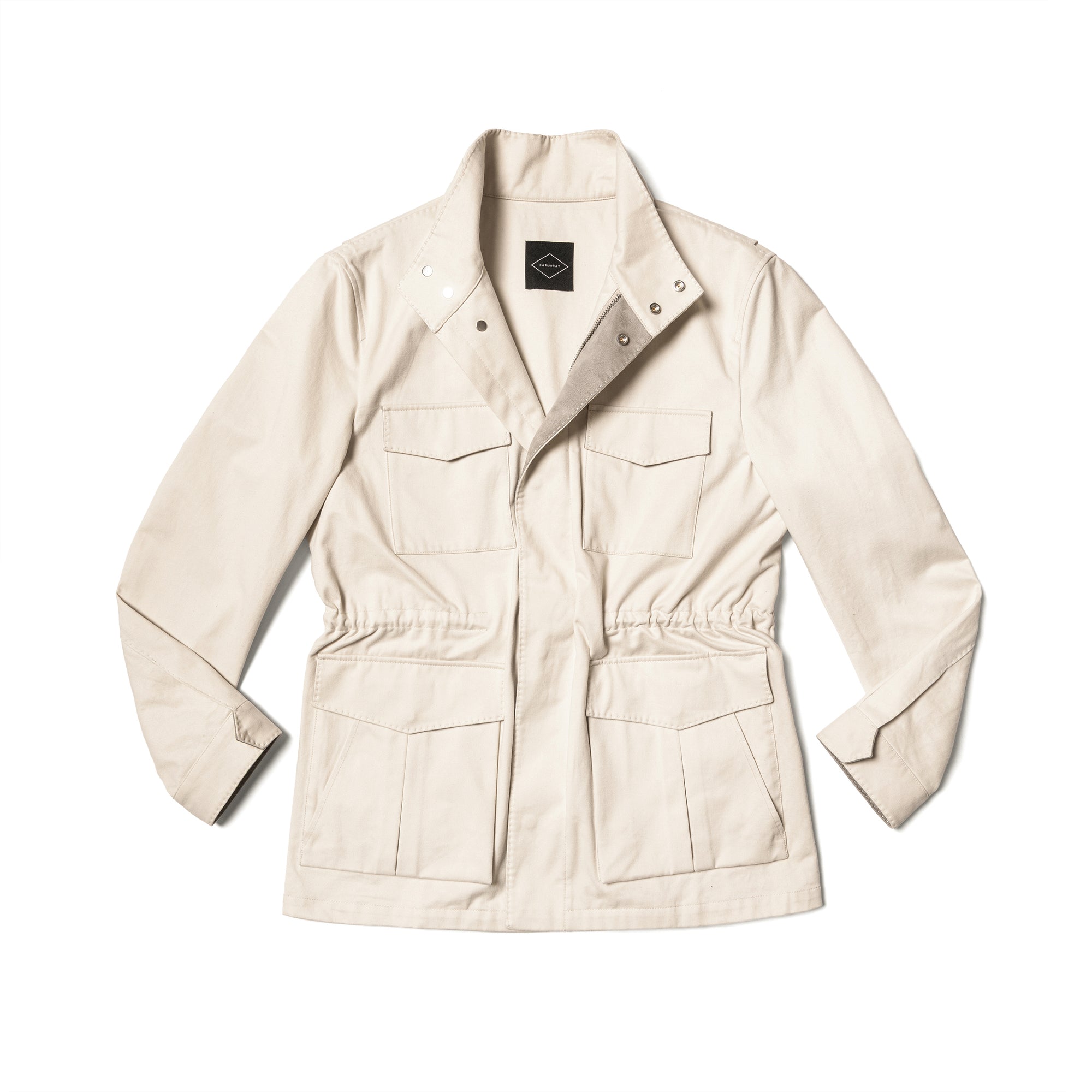 Ivory Cotton M65 Jacket #274