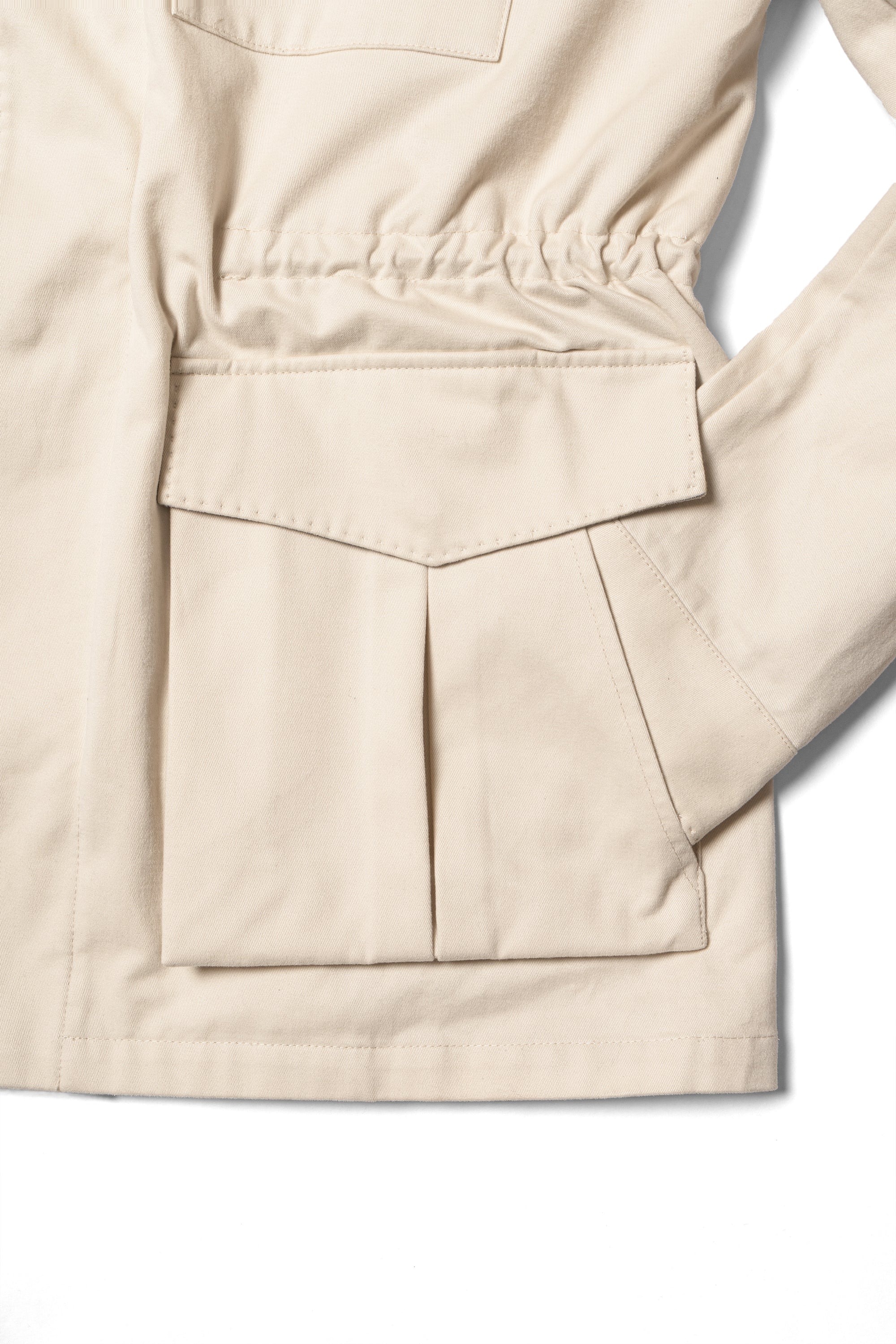 Ivory Cotton M65 Jacket #274