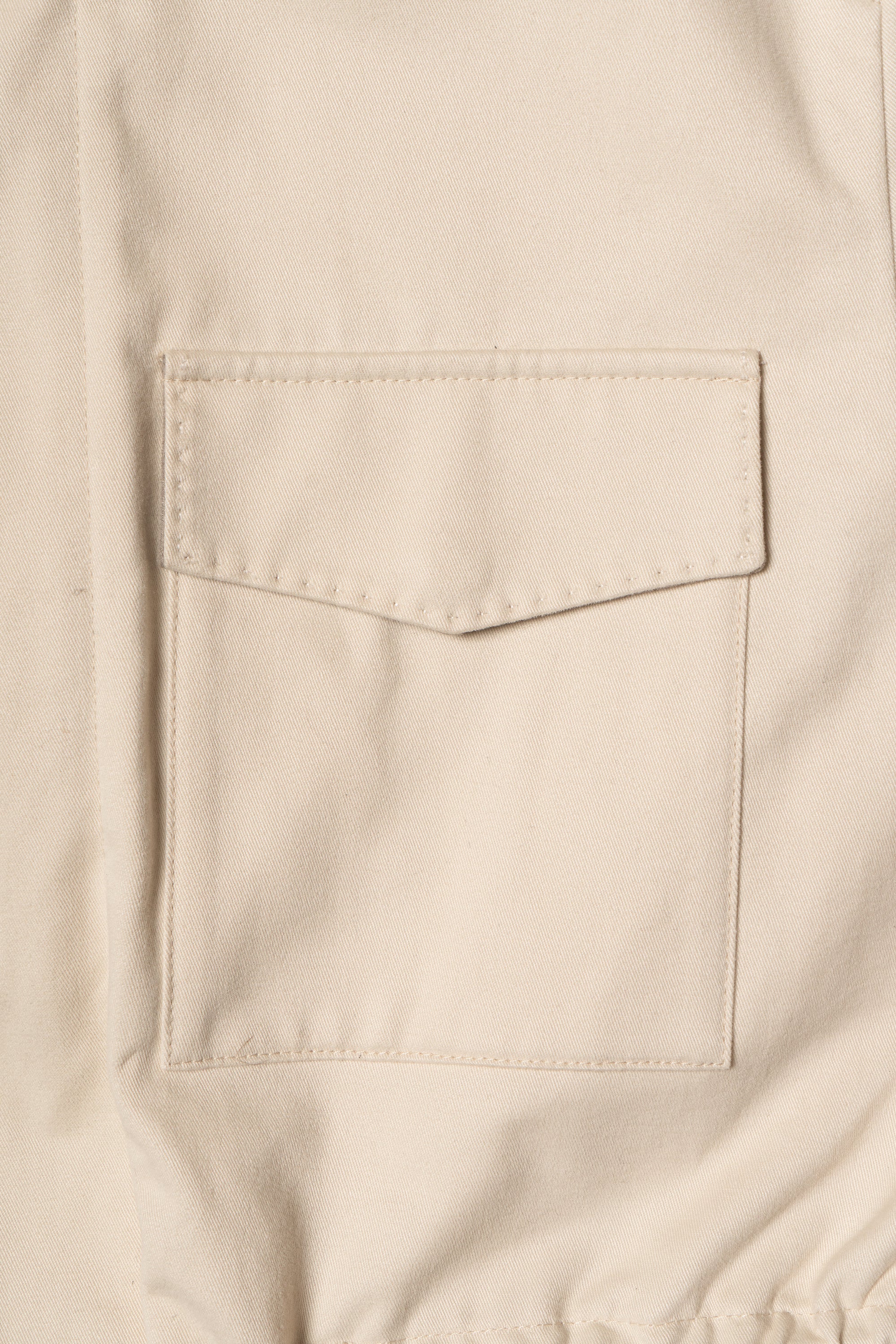 Ivory Cotton M65 Jacket #274