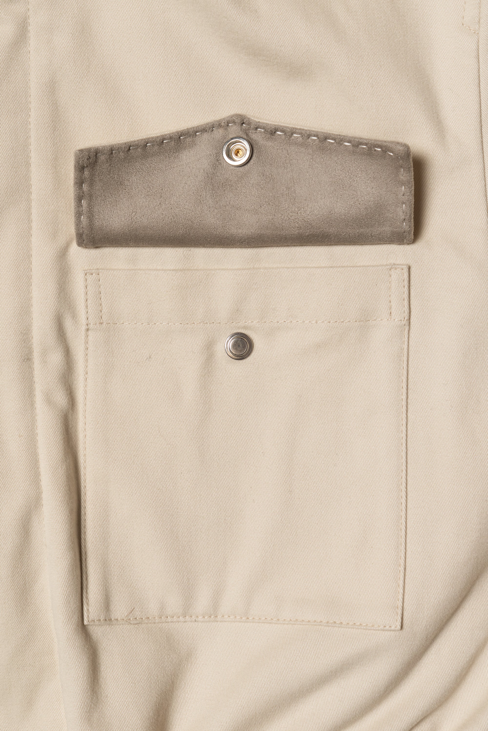 Ivory Cotton M65 Jacket #274