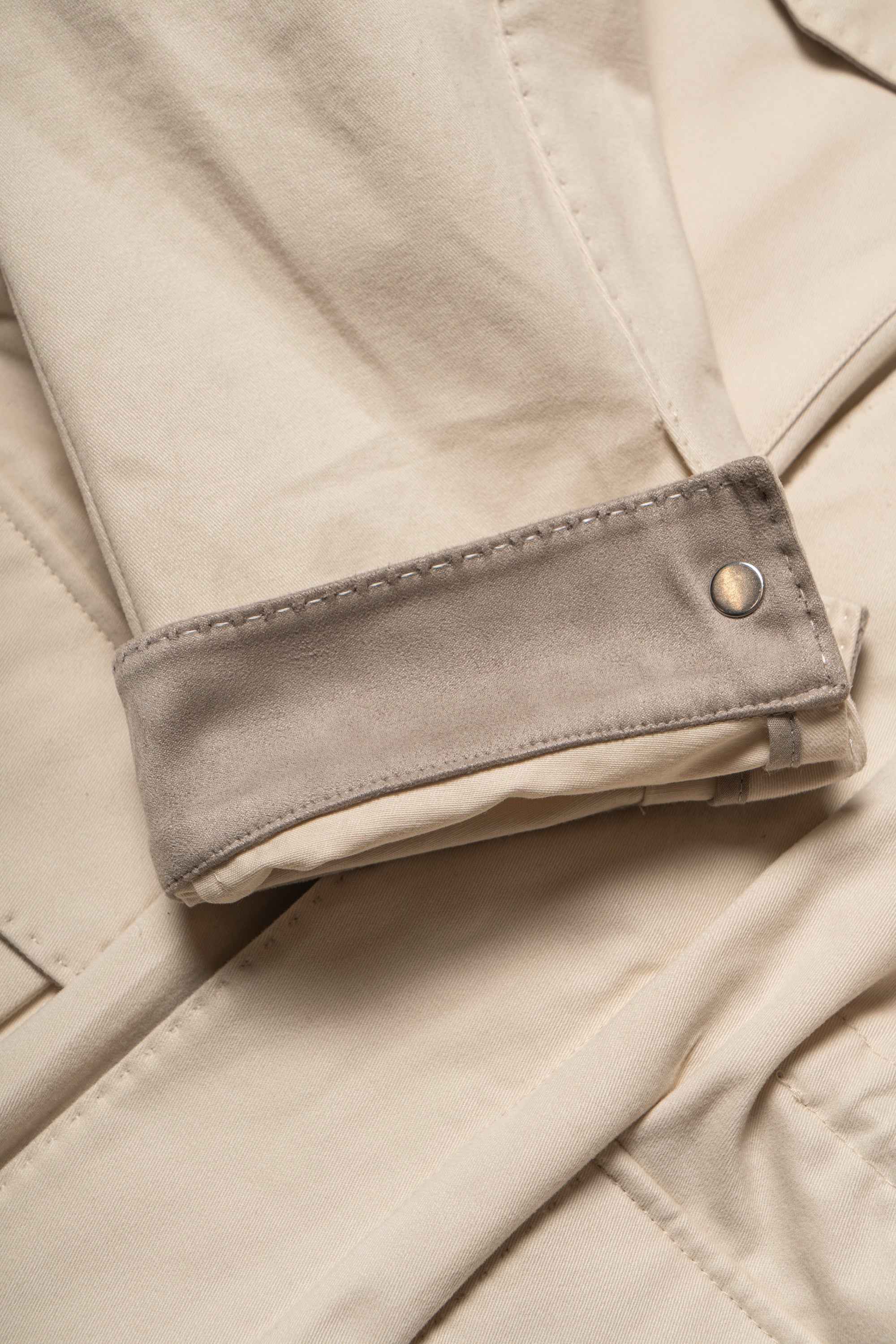 Ivory Cotton M65 Jacket #274