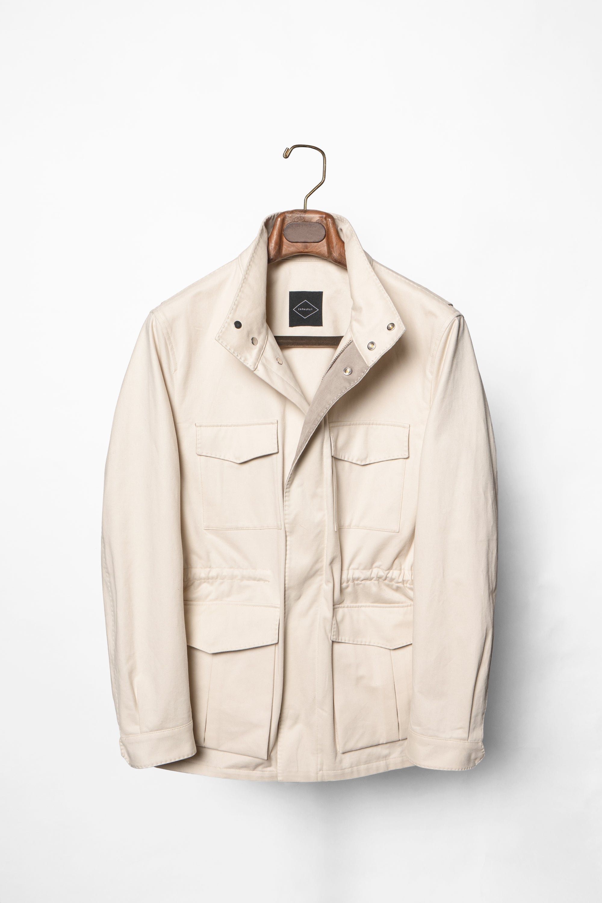 Ivory Cotton M65 Jacket #274