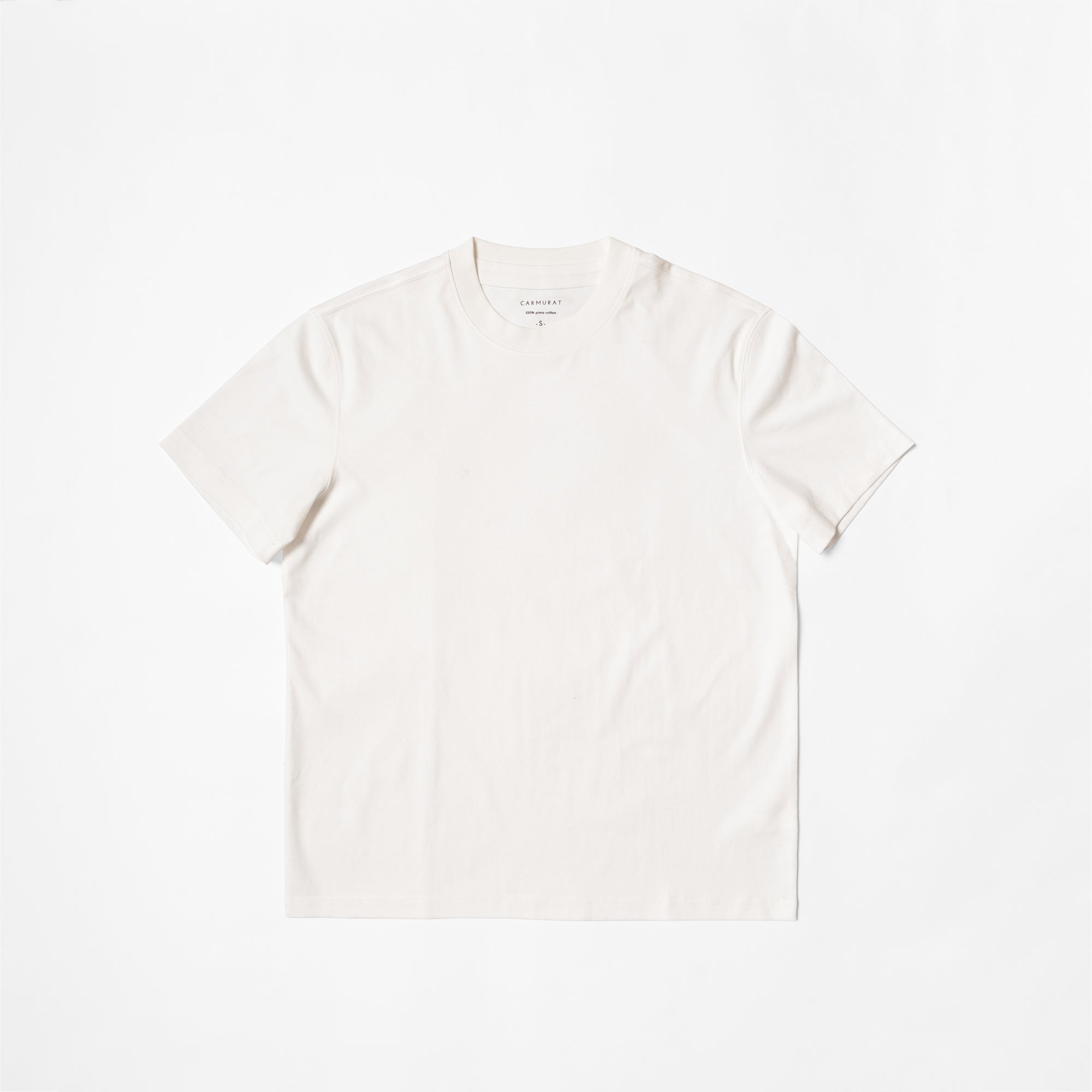Pima Cotton Short Sleeve Crew Neck