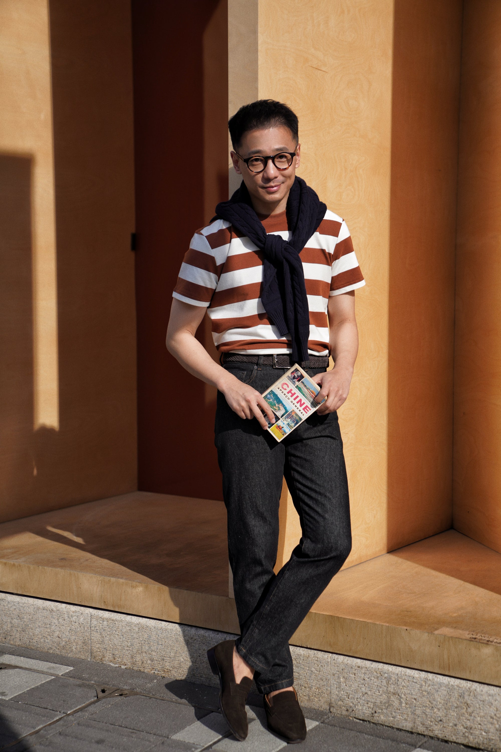 “Final Week” Short Sleeve Breton Top