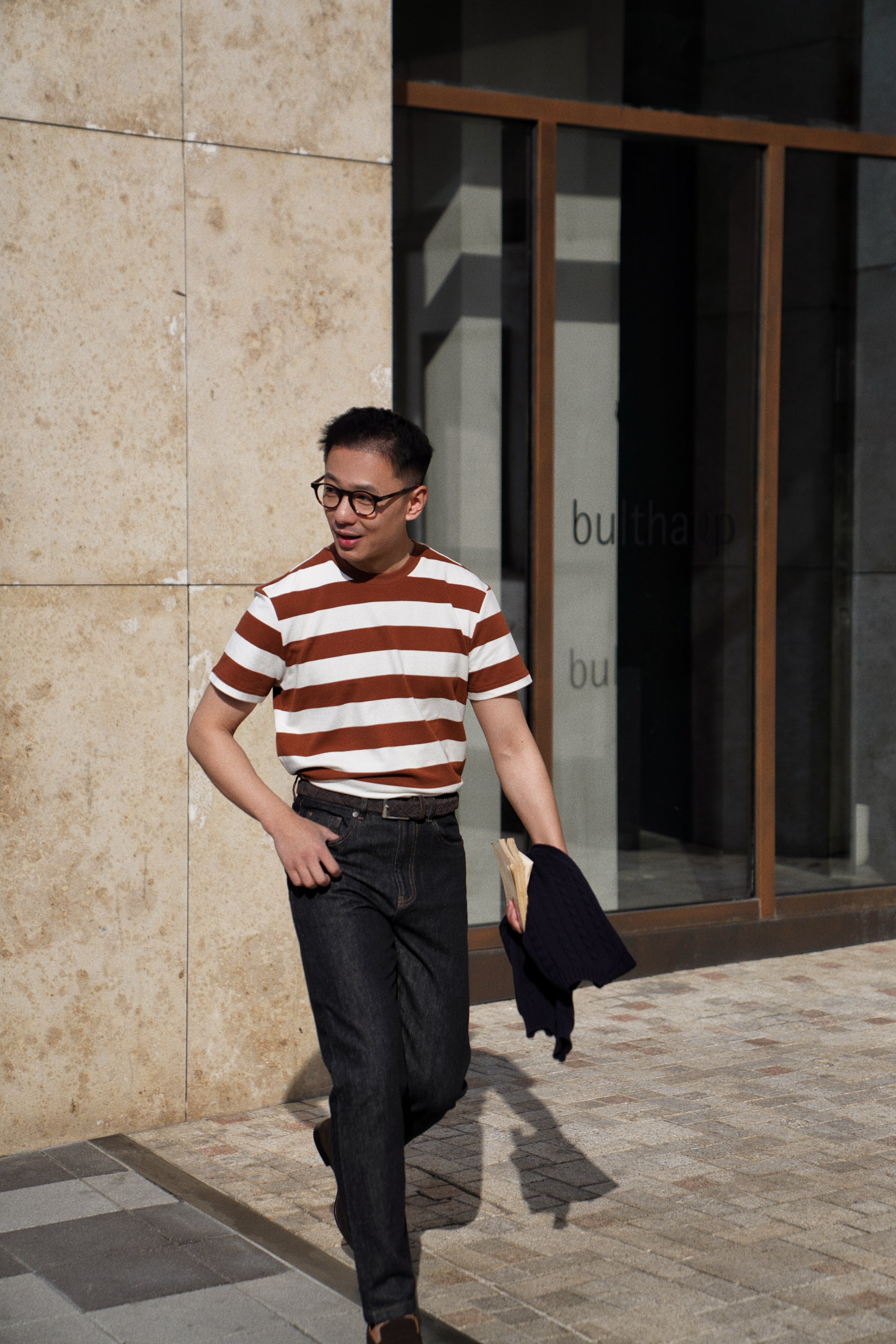 “Final Week” Short Sleeve Breton Top