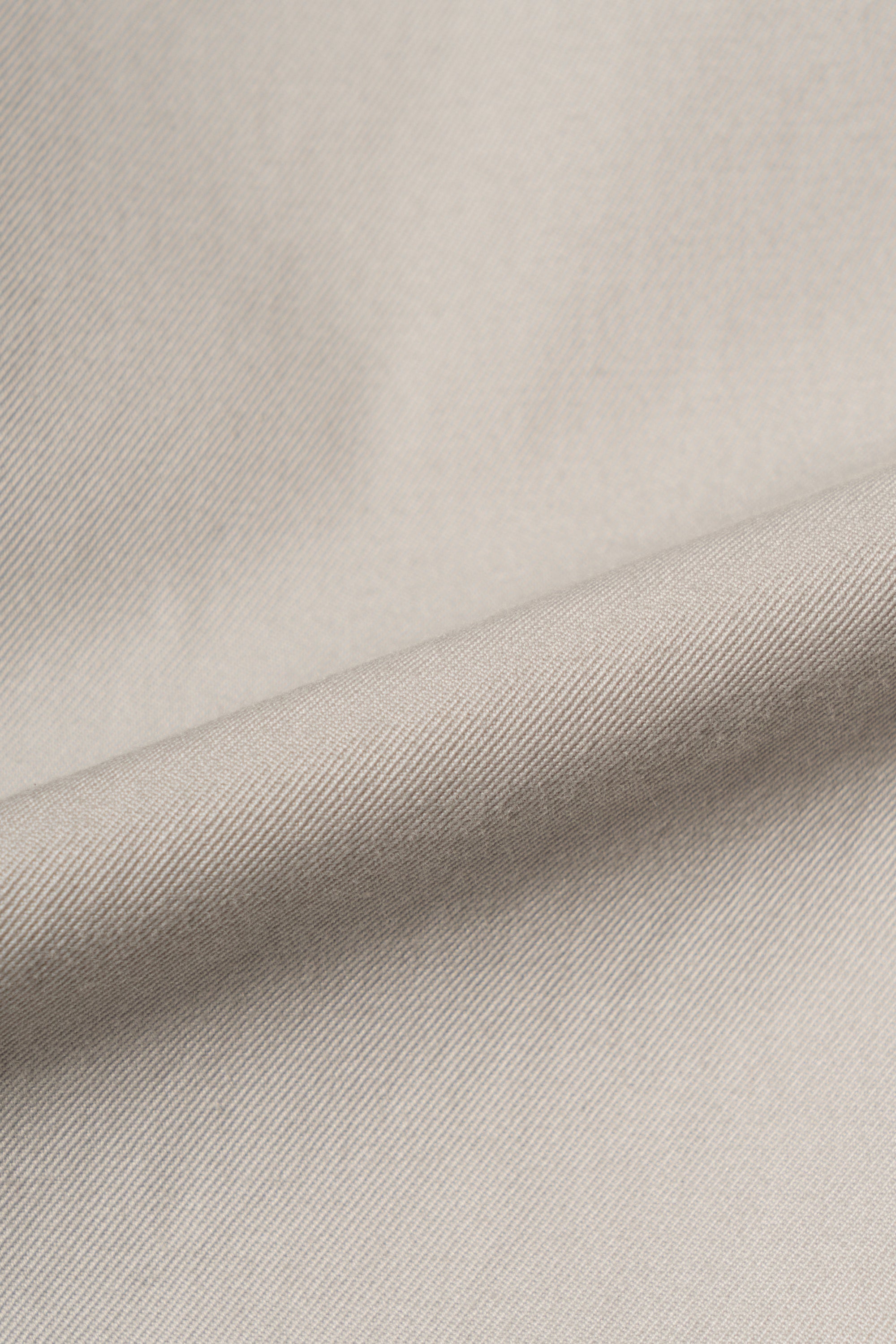 MTO Stone Grey Cotton Gabardine Suit