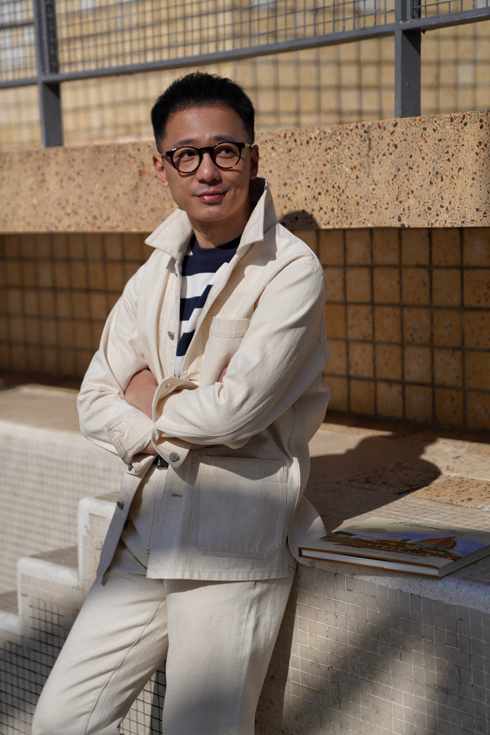 Undyed Pima Cotton Selvedge Chore Jacket #234