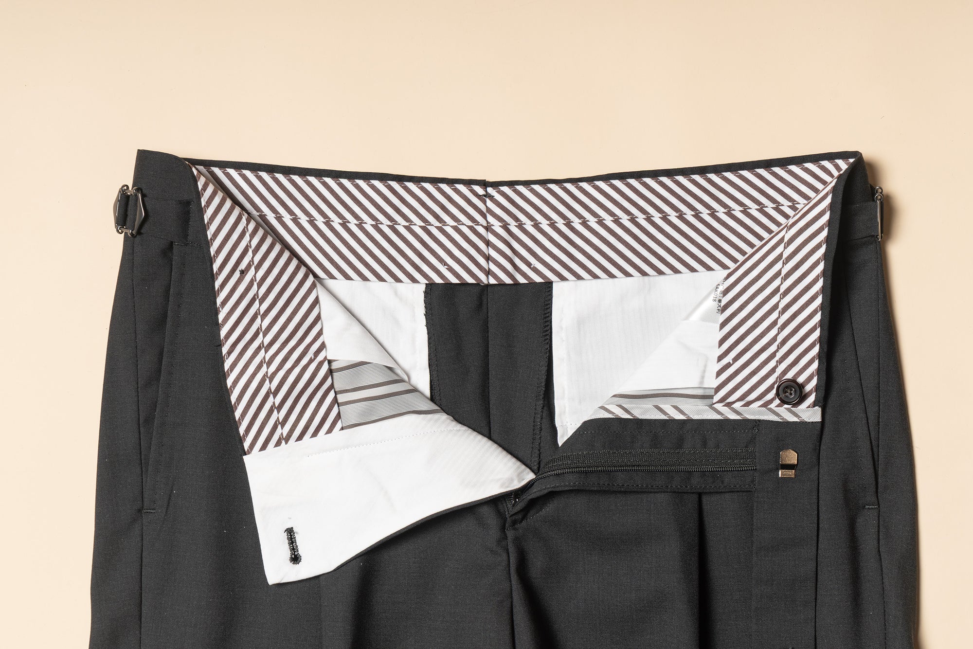 MTO Charcoal High Twist Suit #667