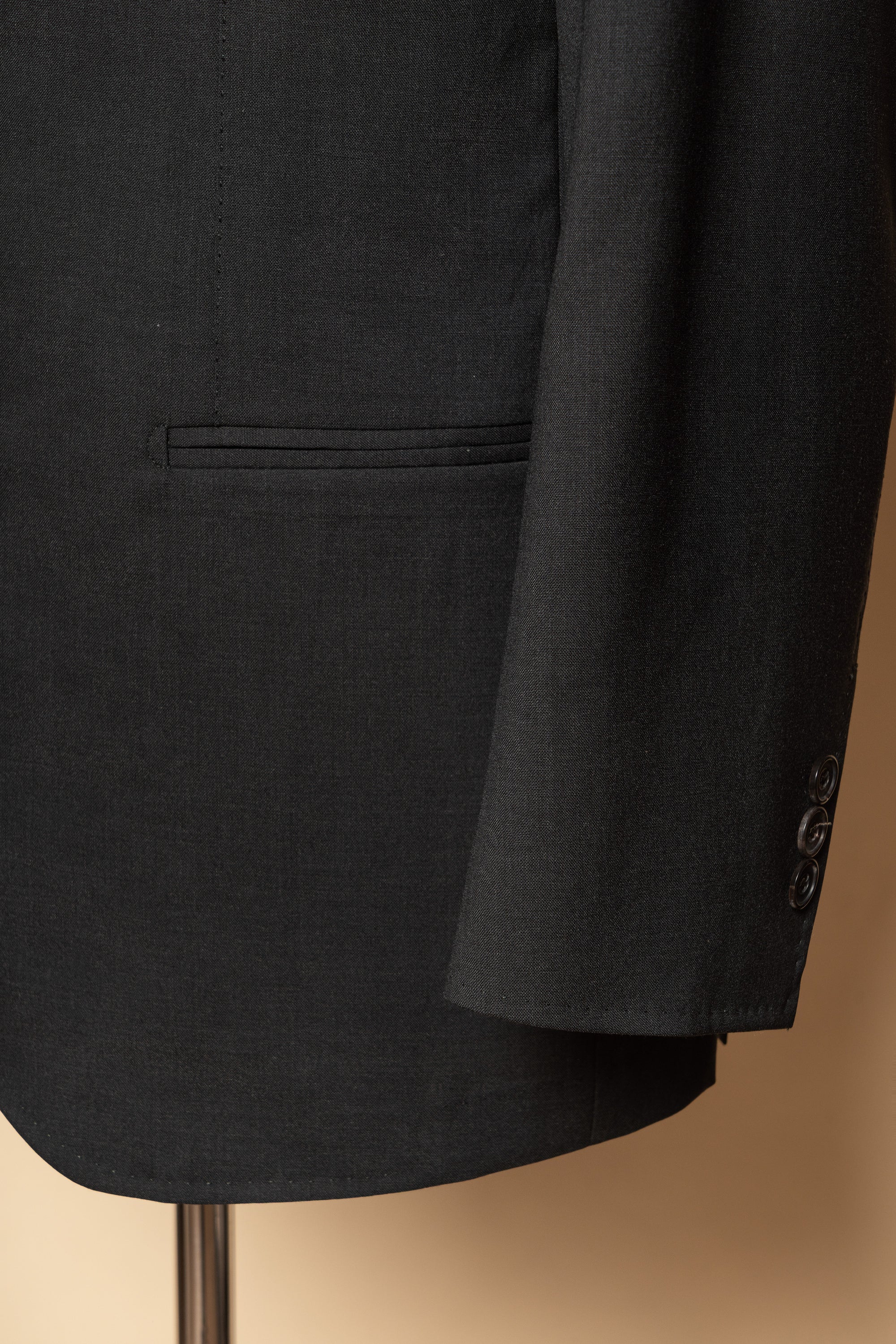 MTO Charcoal High Twist Suit #667