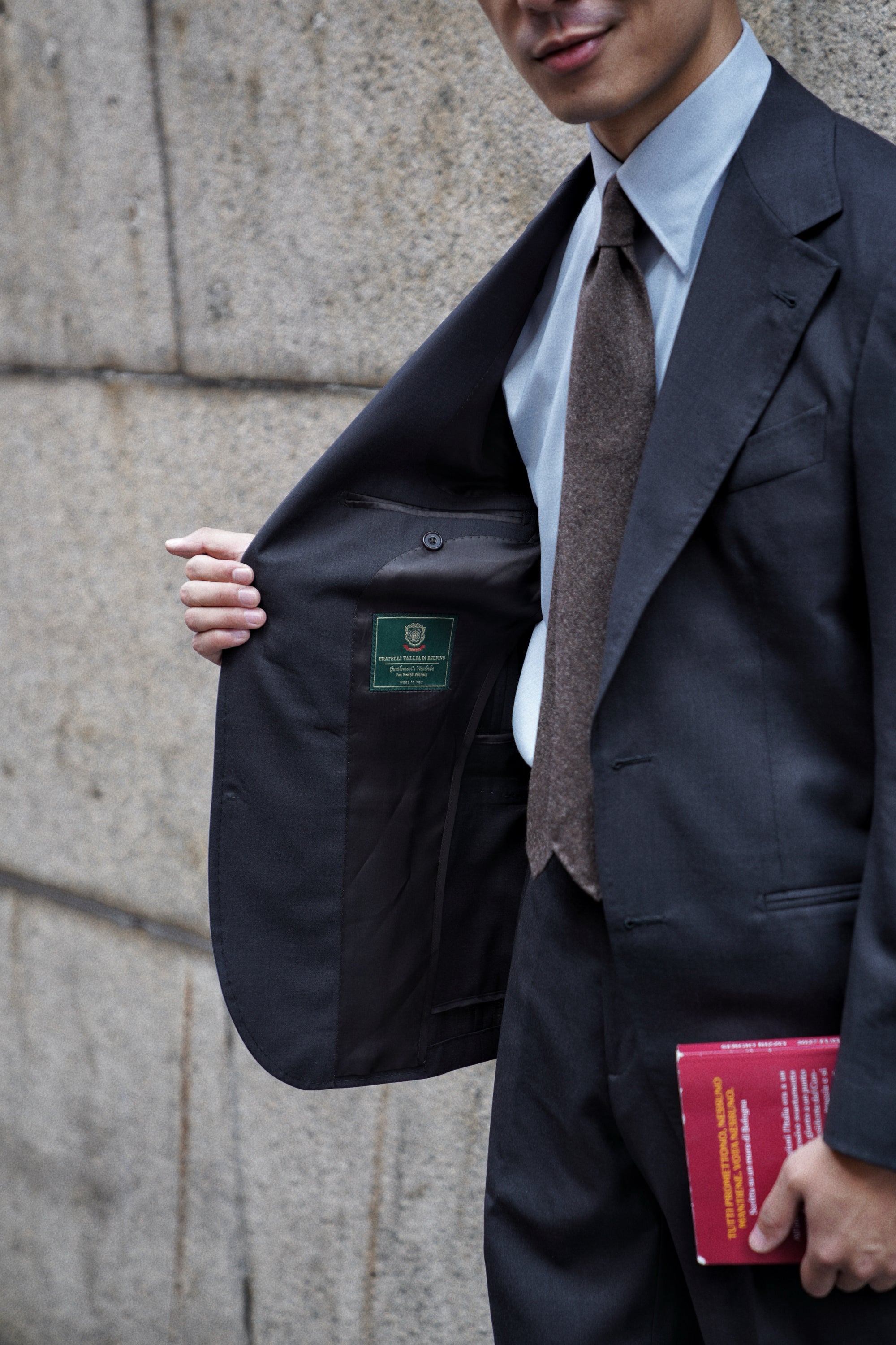 MTO Charcoal High Twist Suit #667