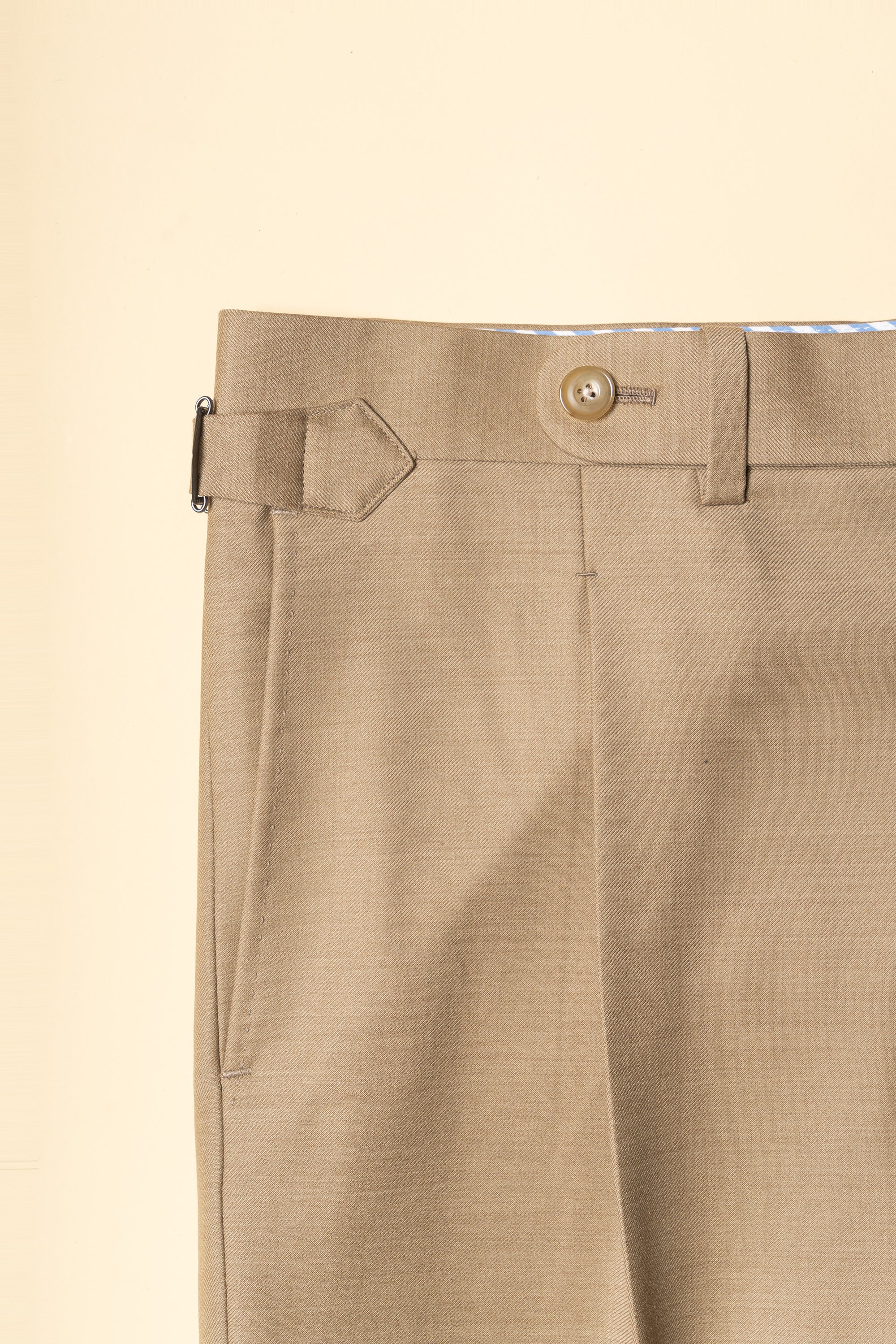 MTO Camel Twill 120s Wool Suit #748